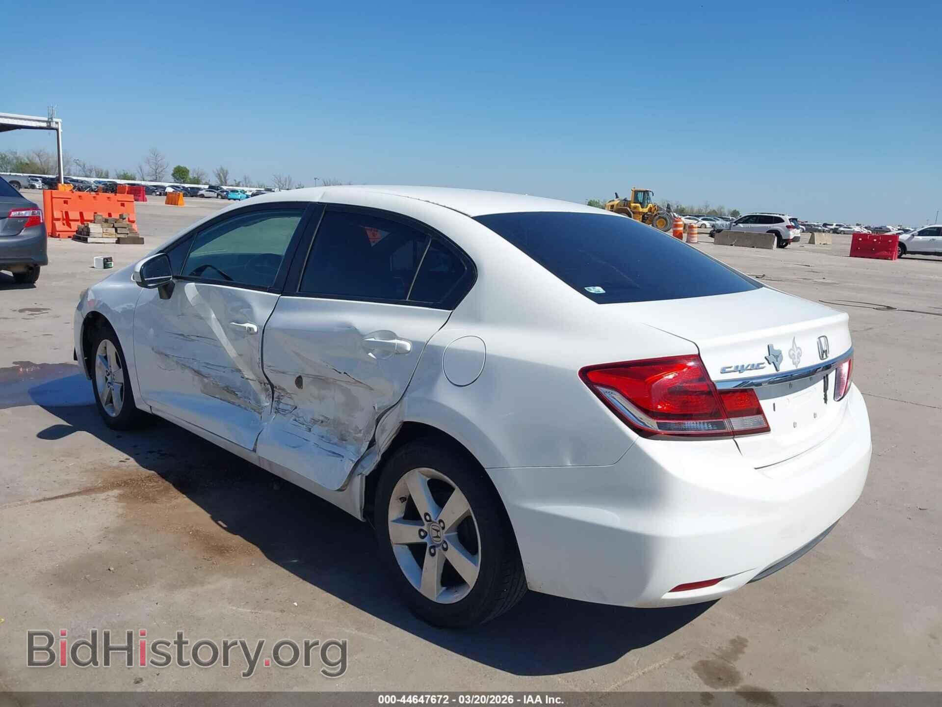2014 HONDA CIVIC - VIN: 19XFB2F5XEE032956 - Фото 3