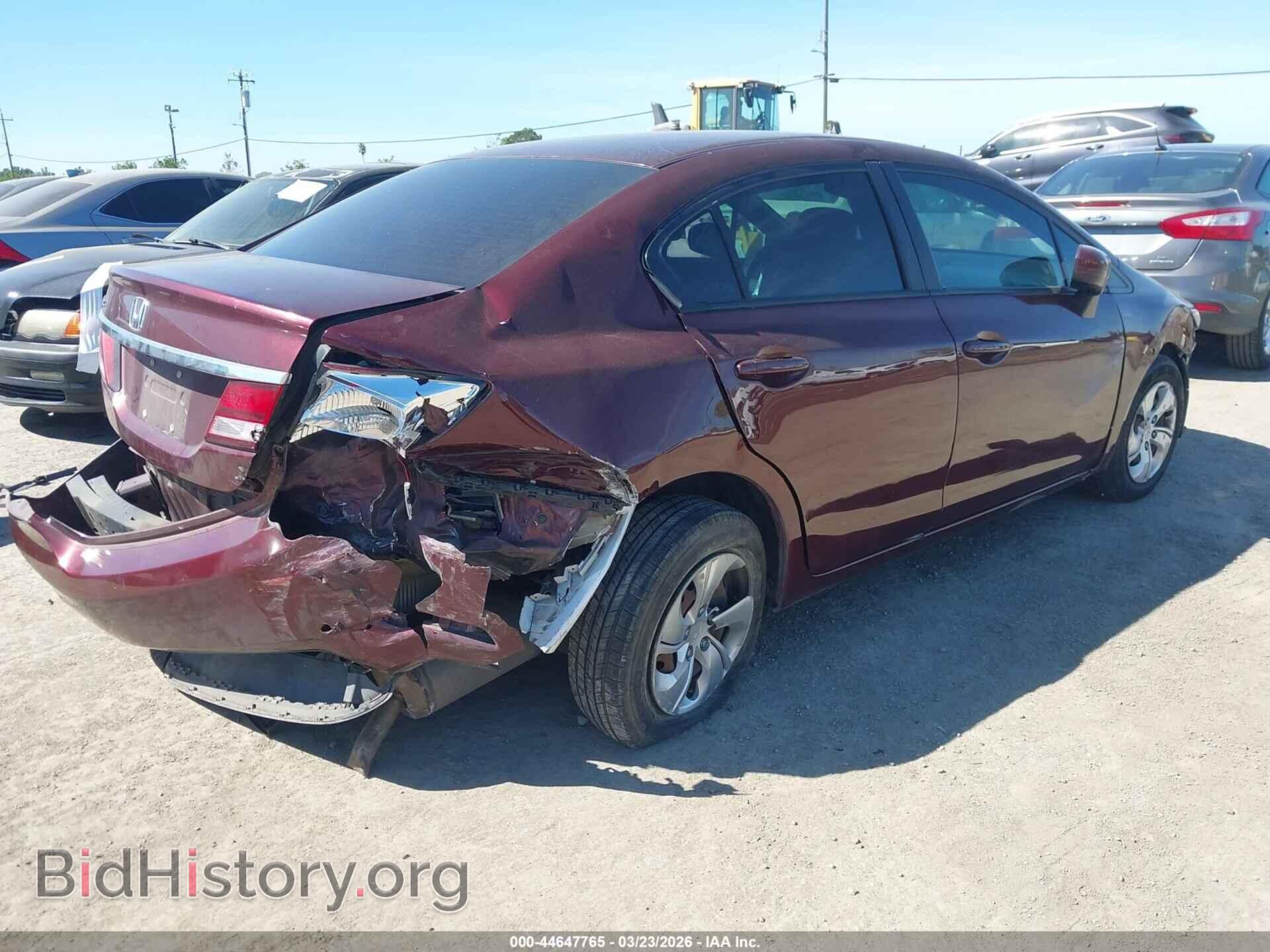 2015 HONDA CIVIC - VIN: 19XFB2E56FE049580 - Фото 4