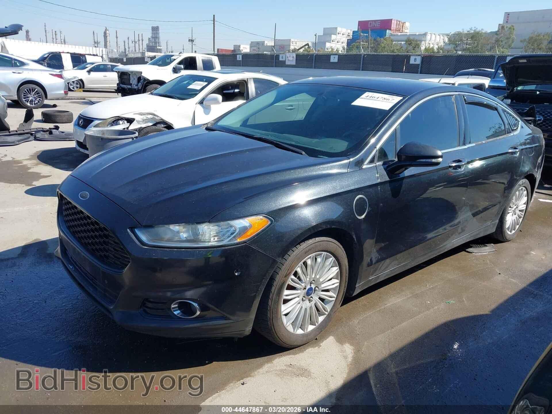 2014 FORD FUSION ENERGI - VIN: 3FA6P0SU7ER269079 - Фото 2