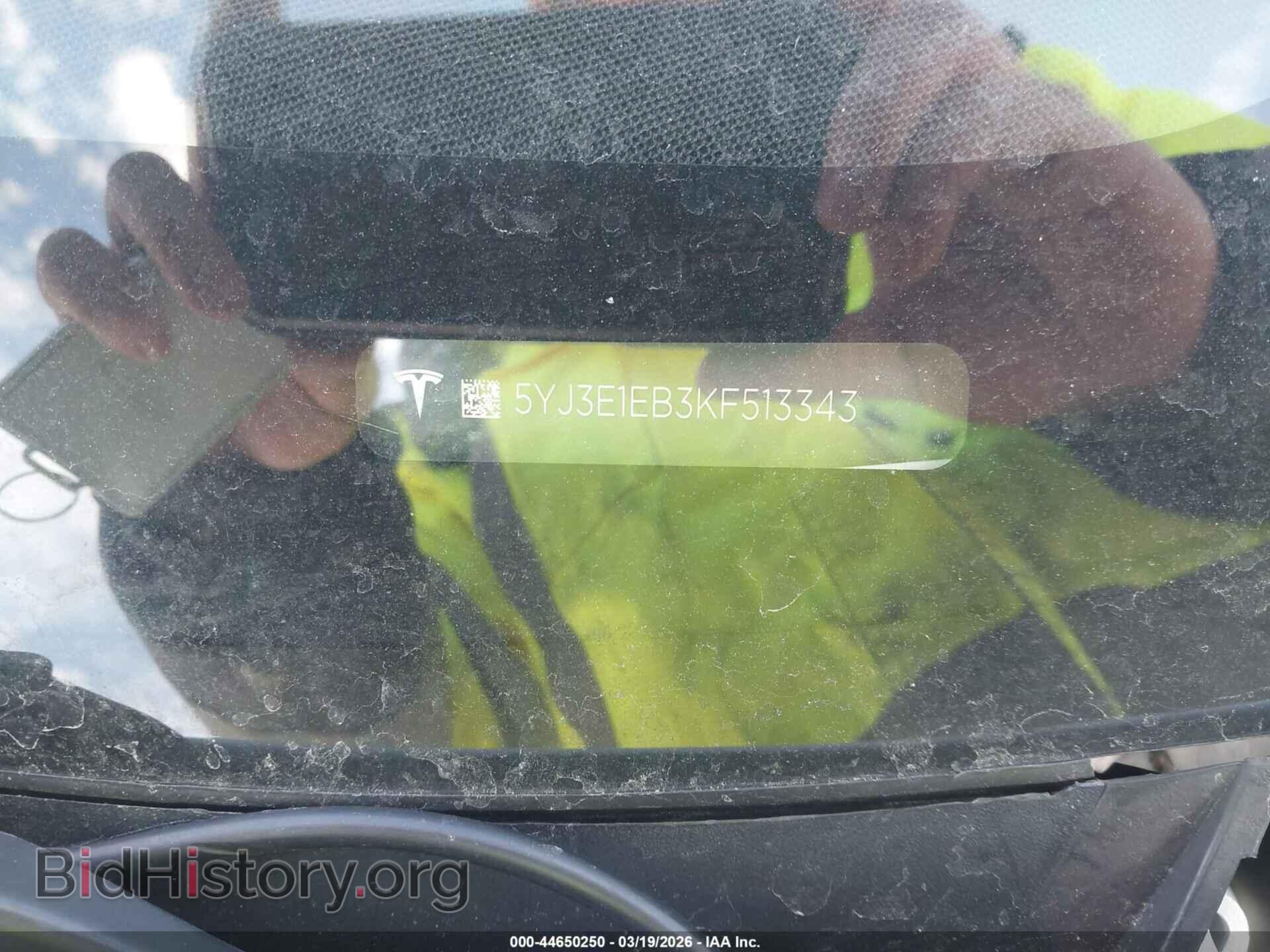 2019 TESLA MODEL 3 - VIN: 5YJ3E1EB3KF513343 - Photo 9