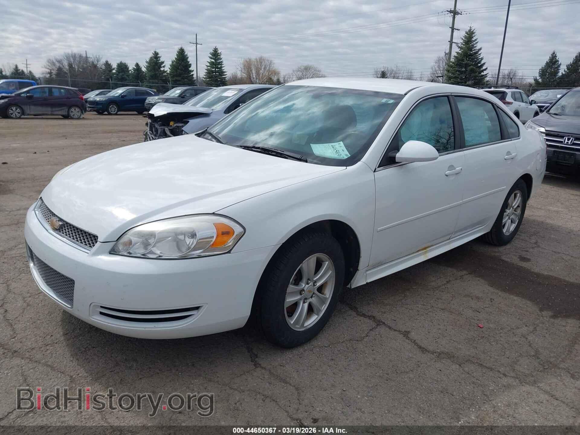 2013 CHEVROLET IMPALA - VIN: 2G1WF5E34D1253687 - Фото 2
