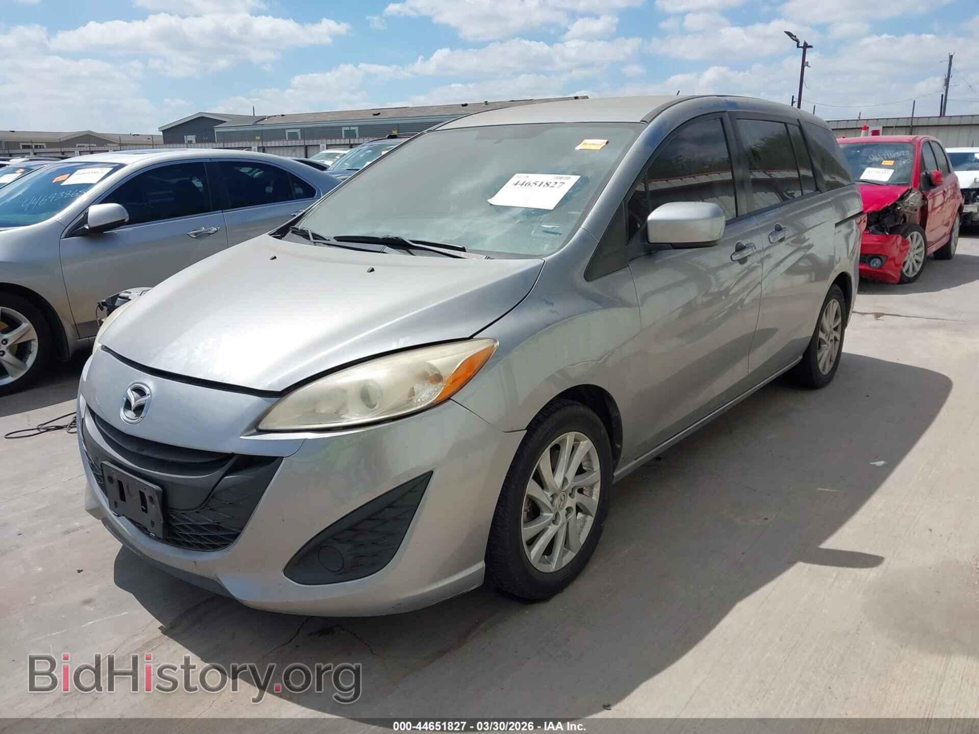 2012 MAZDA MAZDA5 - VIN: JM1CW2BL0C0127950 - Фото 2