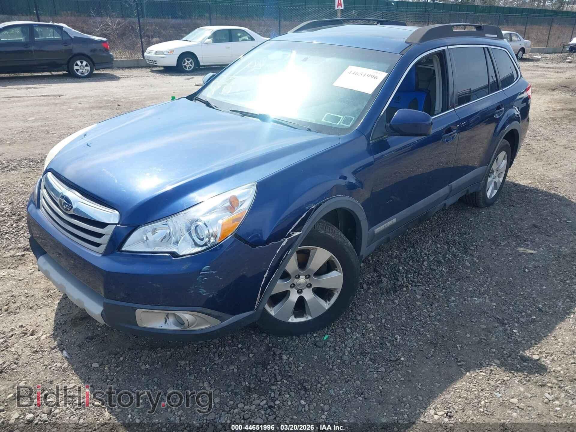 2011 SUBARU OUTBACK - VIN: 4S4BRBKC2B3319334 - Фото 2