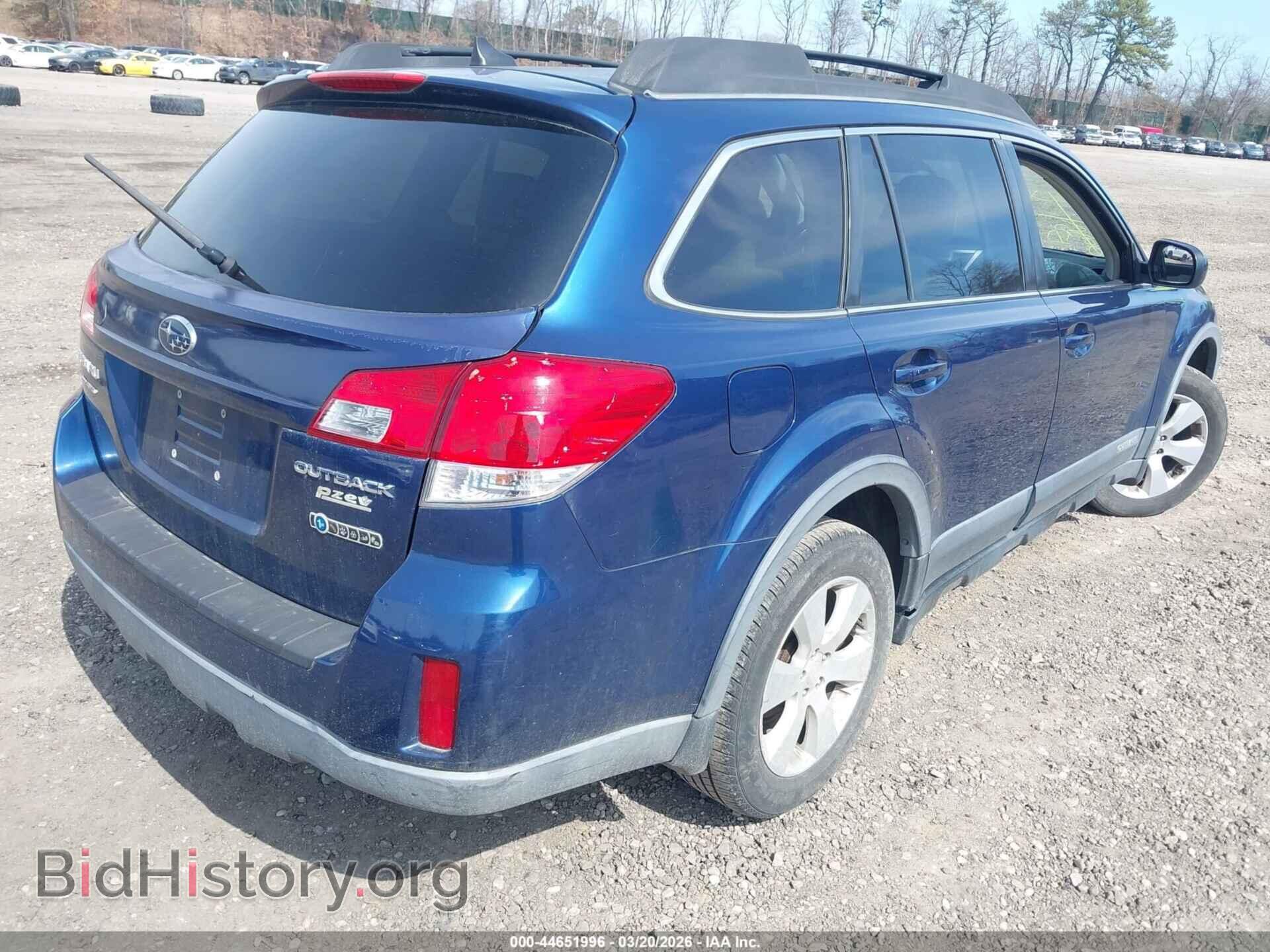 2011 SUBARU OUTBACK - VIN: 4S4BRBKC2B3319334 - Фото 4