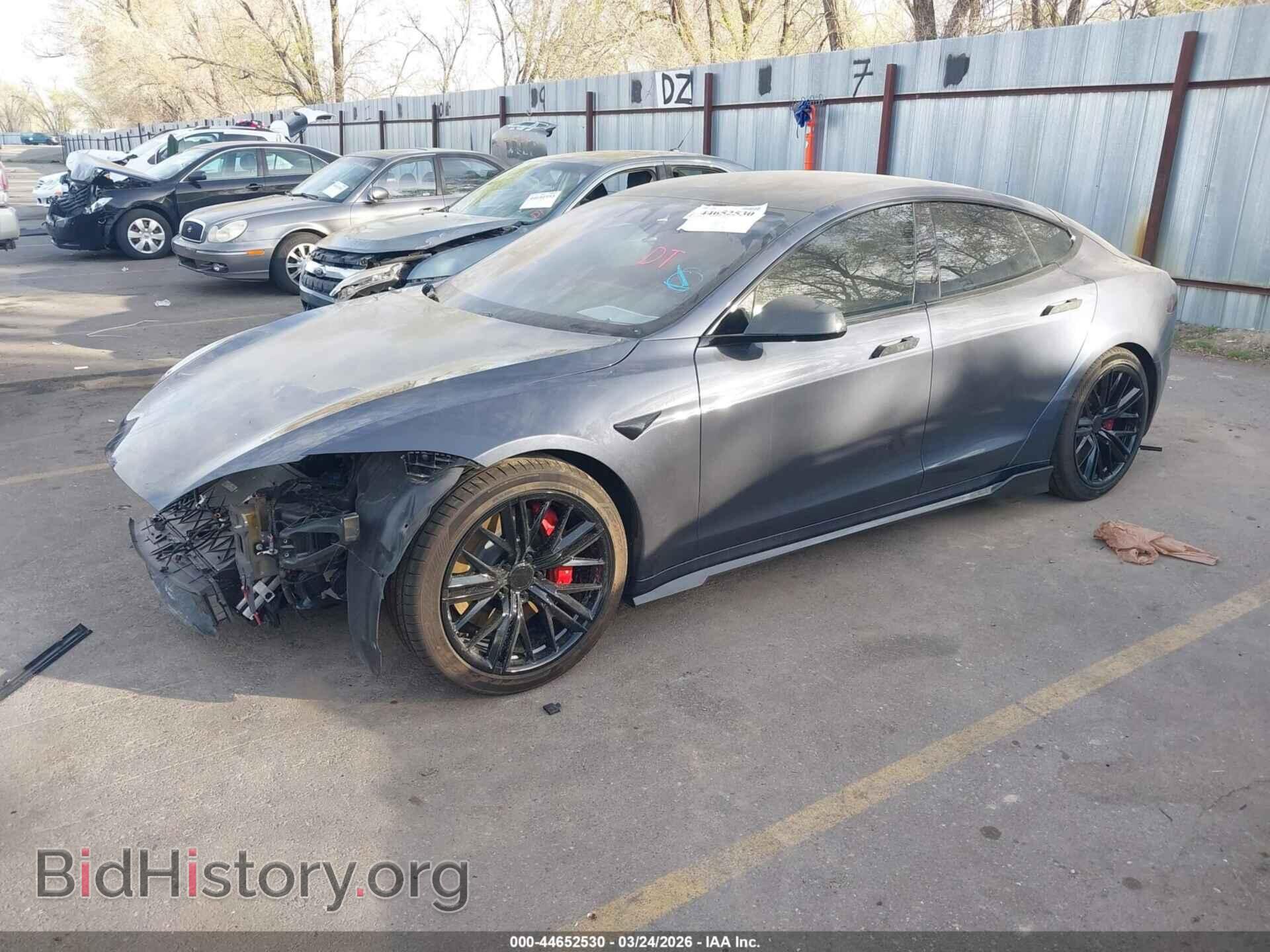 2021 TESLA MODEL S - VIN: 5YJSA1E51MF429476 - Фото 2