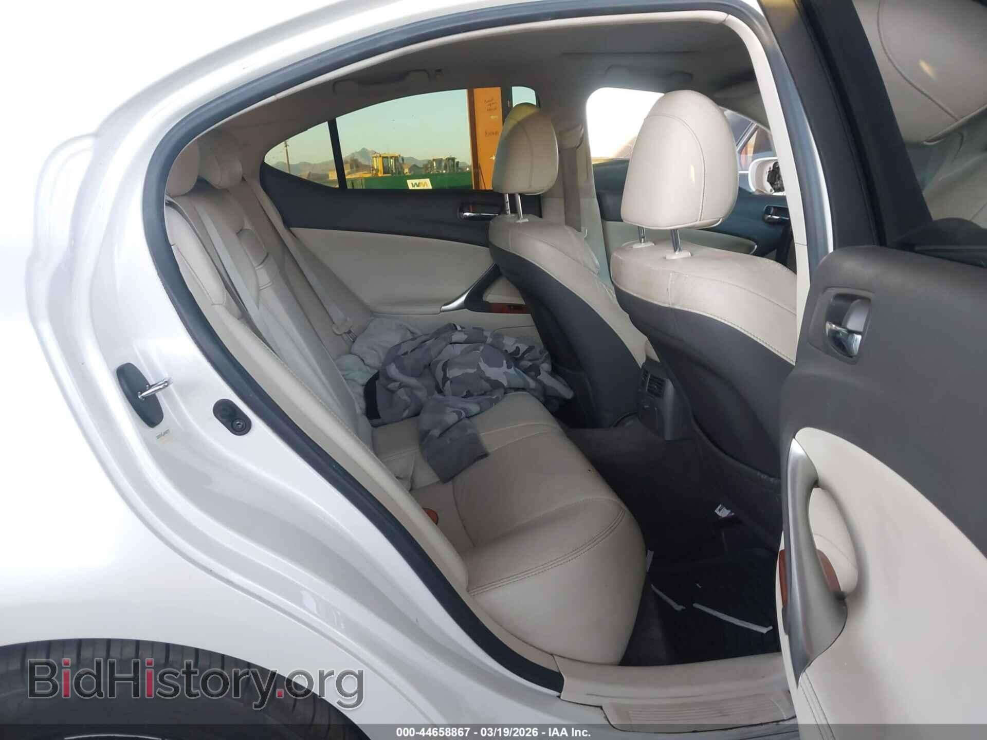 2009 LEXUS IS 250 - VIN: JTHBK262895103169 - Фото 8