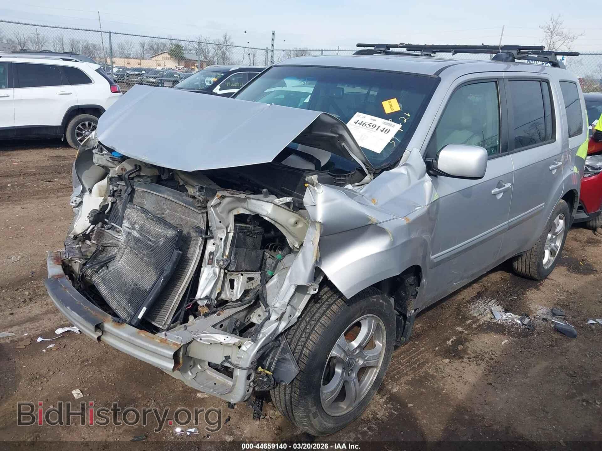 2012 HONDA PILOT - VIN: 5FNYF4H52CB035816 - Фото 2