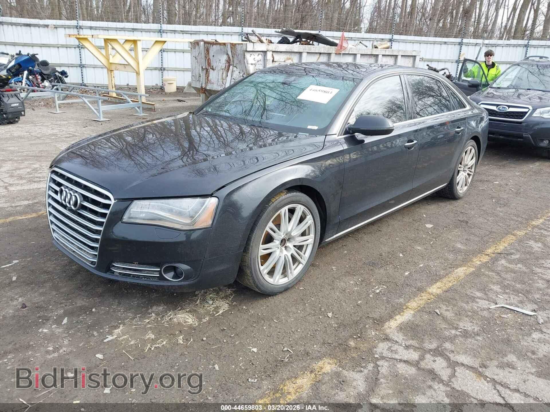 2013 AUDI A8 L - VIN: WAUR2AFD2DN016725 - Фото 2
