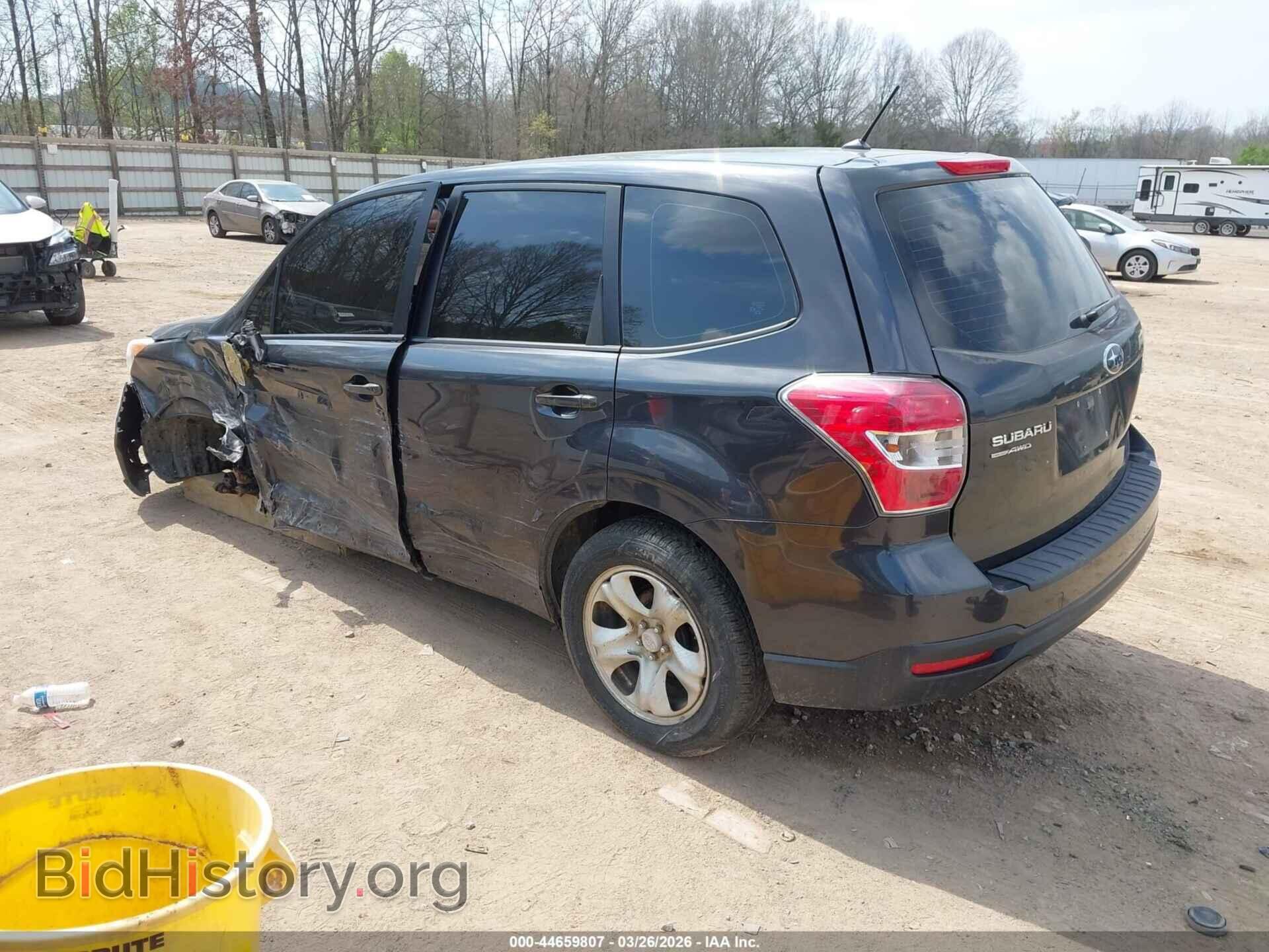 2014 SUBARU FORESTER - VIN: JF2SJAAC2EH457309 - Фото 3