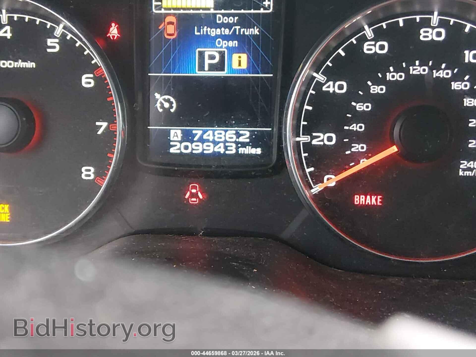 2014 SUBARU OUTBACK - VIN: 4S4BRBLC0E3323403 - Photo 7