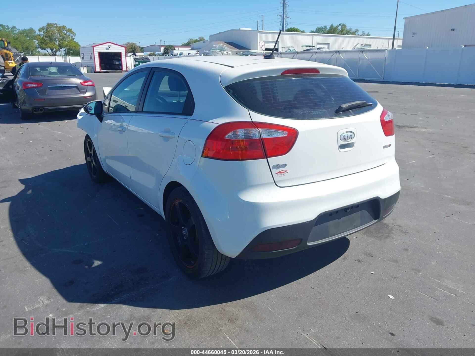 2012 KIA RIO5 - VIN: KNADN5A39C6087694 - Фото 3