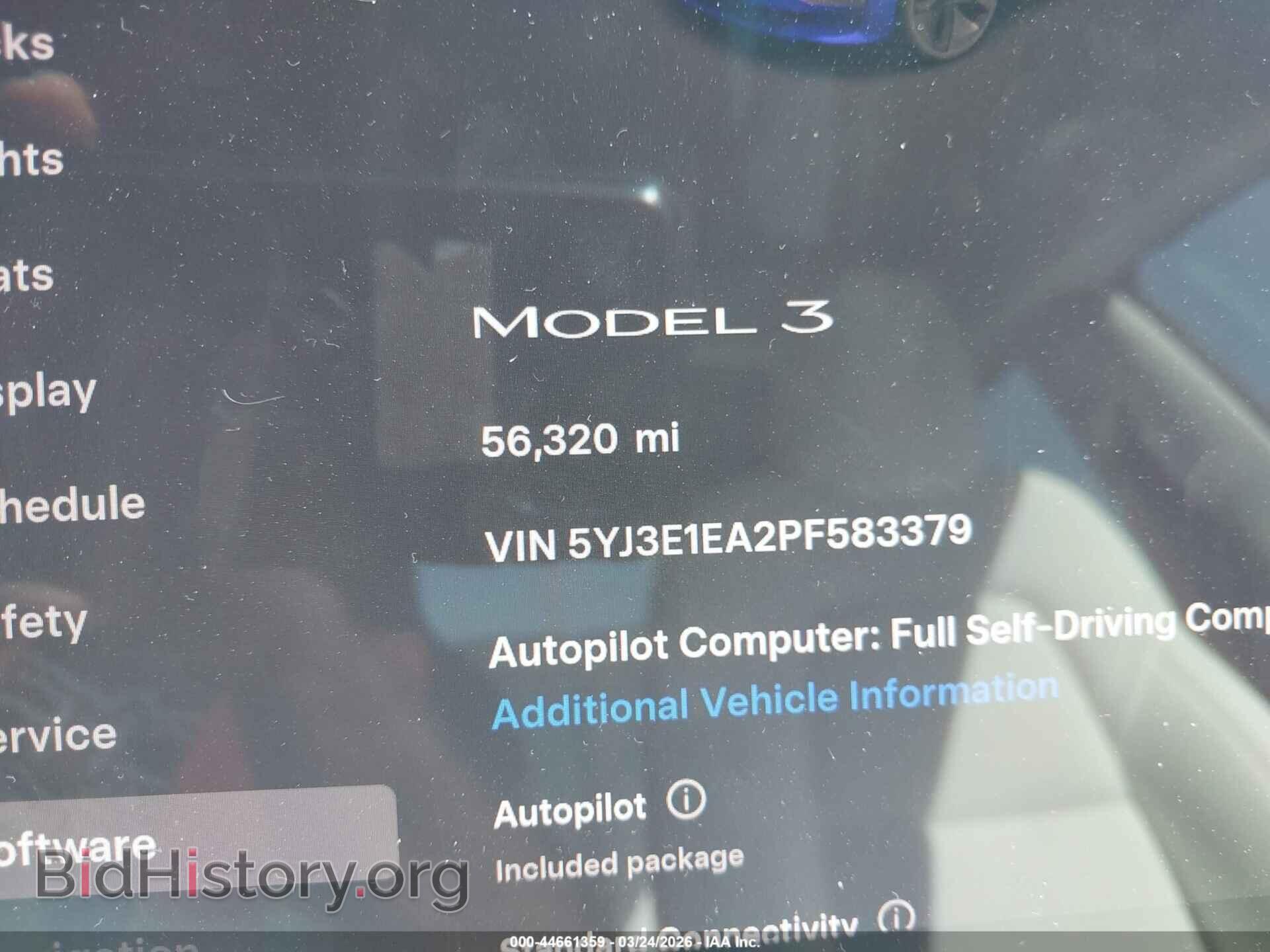 2023 TESLA MODEL 3 - VIN: 5YJ3E1EA2PF583379 - Фото 7