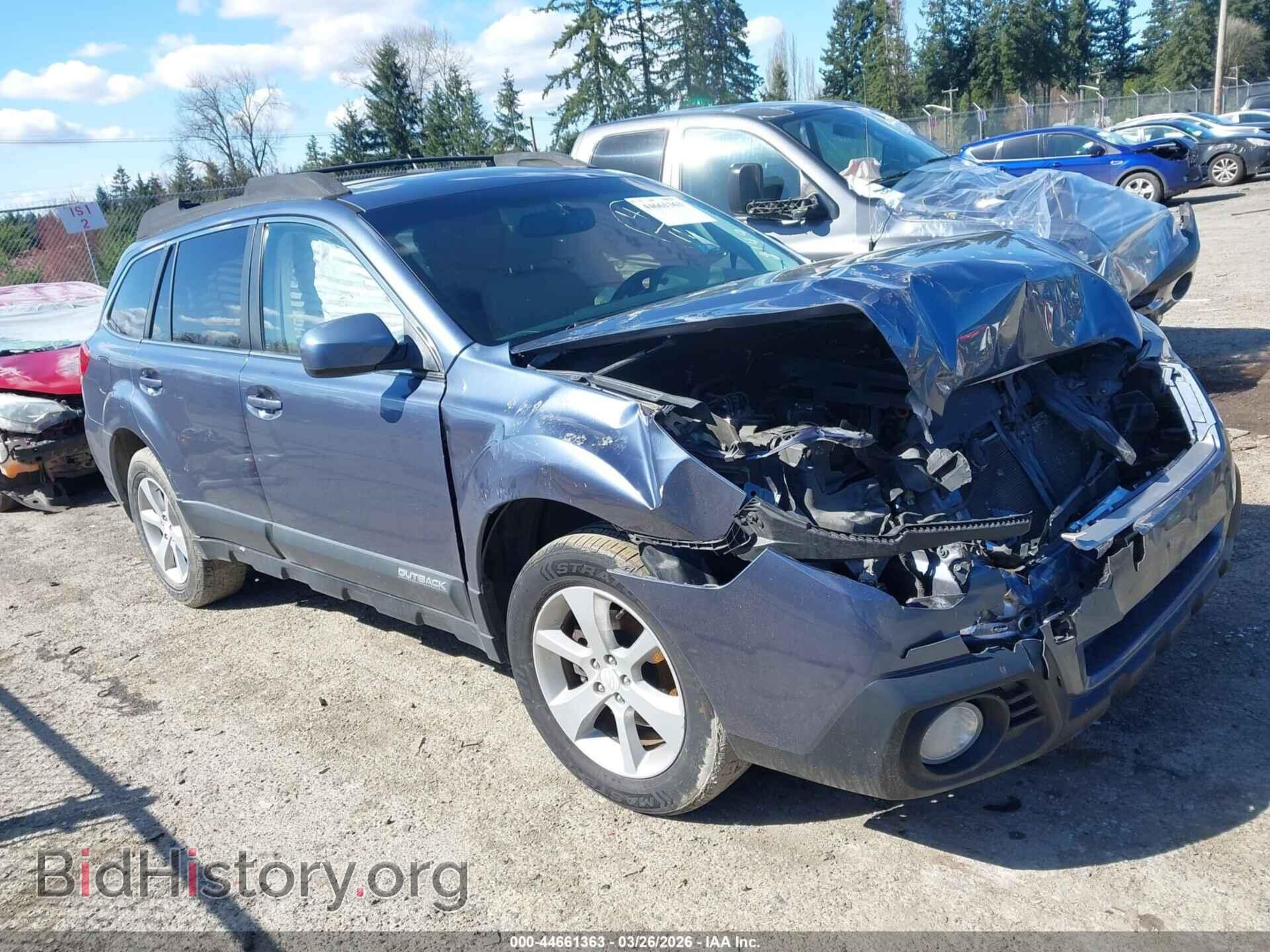Фотография 4S4BRBDC8E3298149 - SUBARU OUTBACK 2014