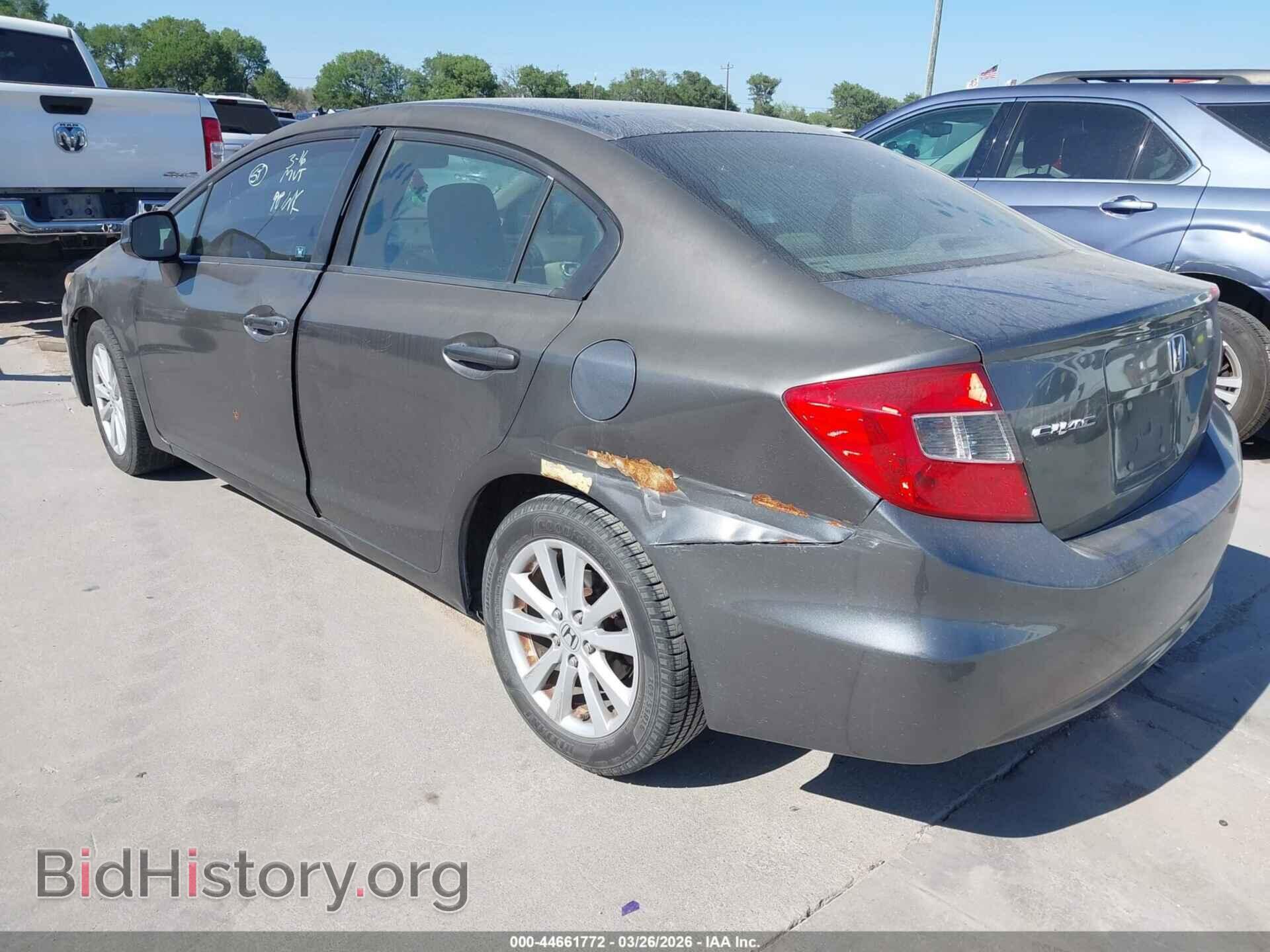 2012 HONDA CIVIC - VIN: 19XFB2F89CE108433 - Фото 3