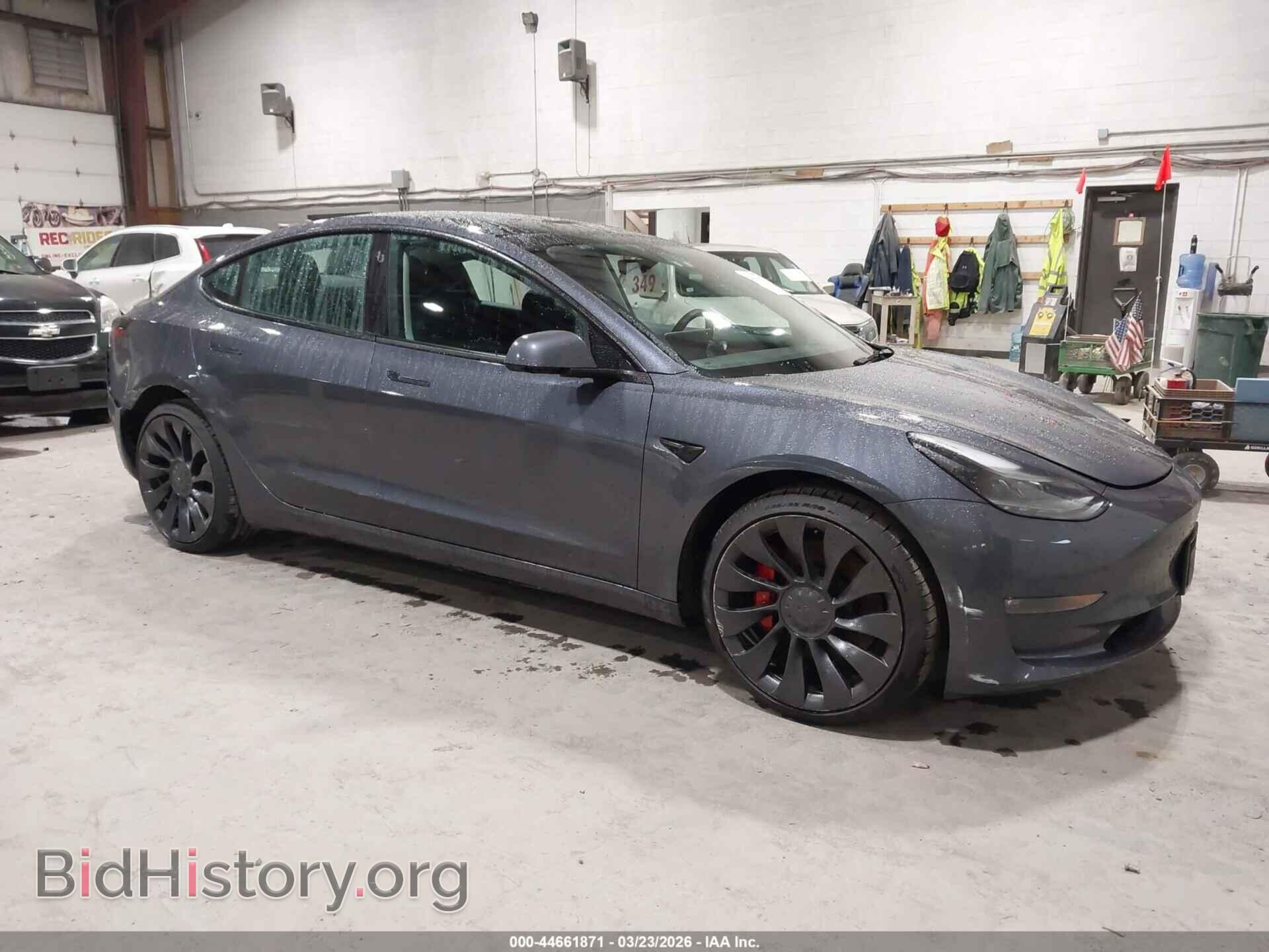Photo 5YJ3E1EC6PF592071 - TESLA MODEL 3 2023