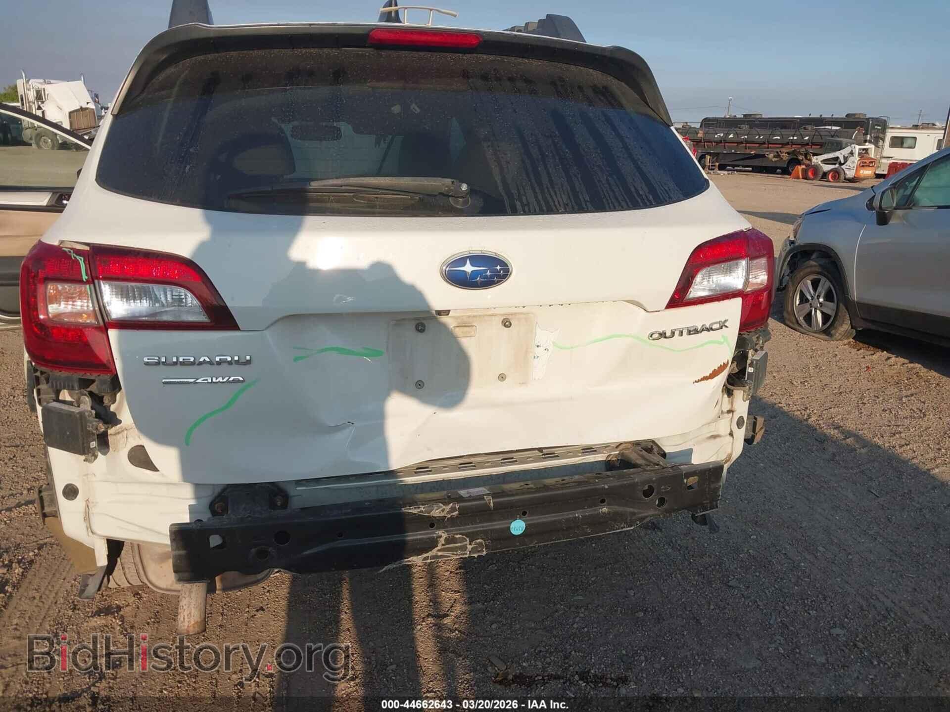 2016 SUBARU OUTBACK - VIN: 4S4BSBFC4G3220035 - Фото 6