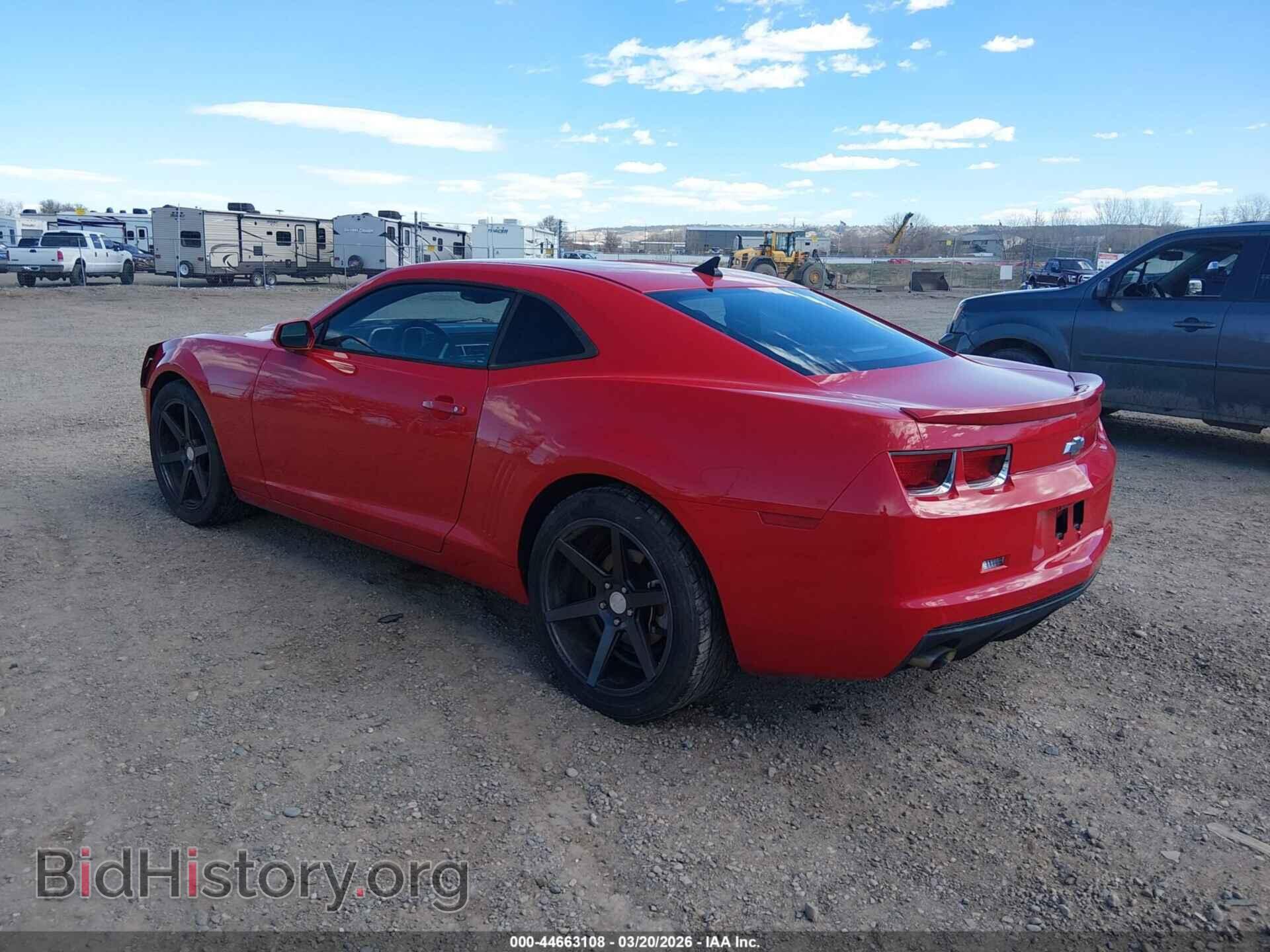 2012 CHEVROLET CAMARO - VIN: 2G1FA1E38C9207304 - Фото 3
