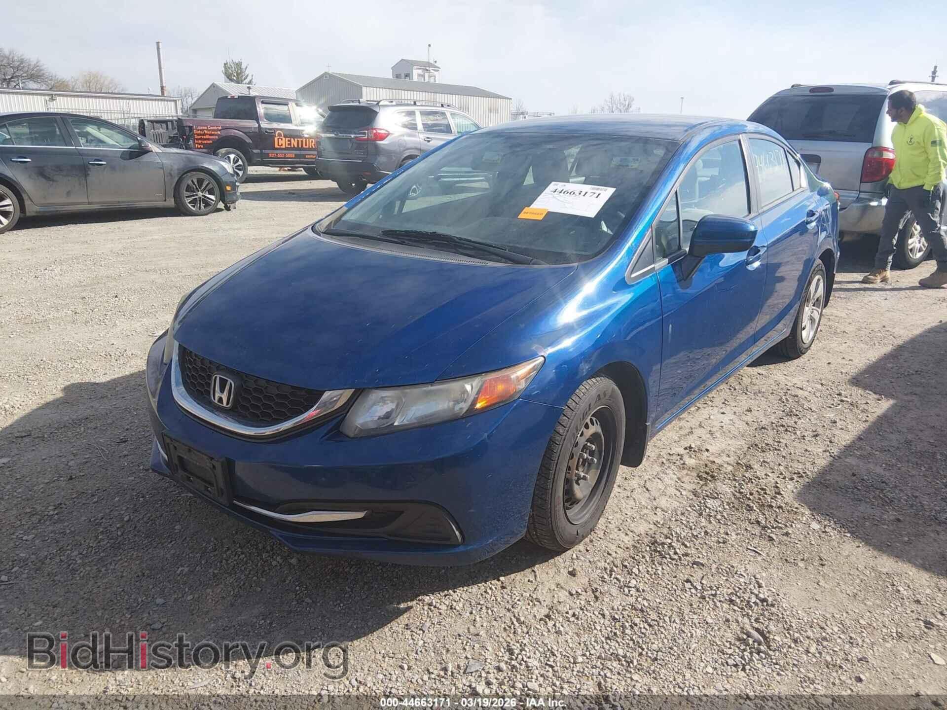 2014 HONDA CIVIC - VIN: 19XFB2F5XEE035677 - Фото 2