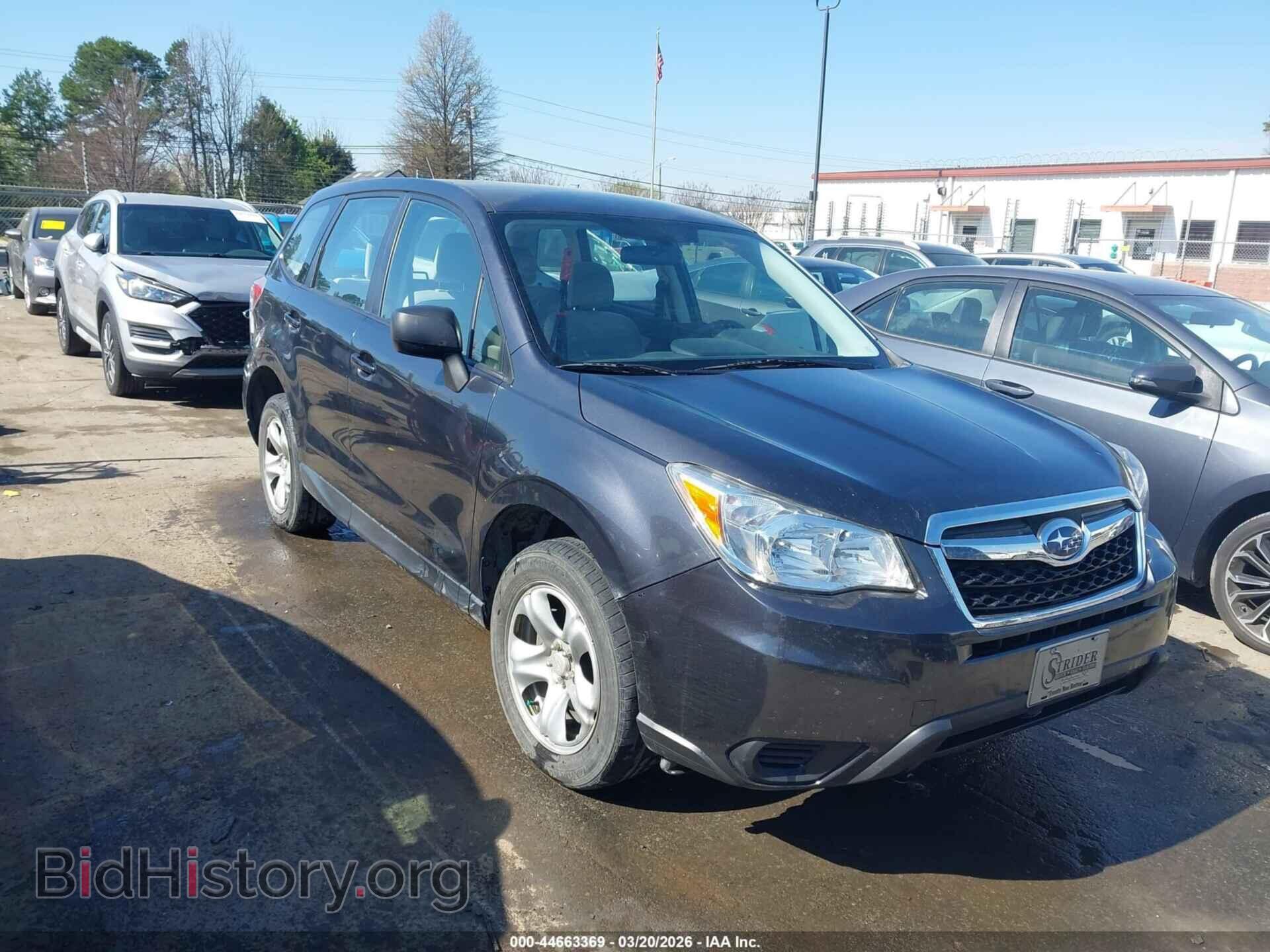 Фотография JF2SJAAC1EH441585 - SUBARU FORESTER 2014