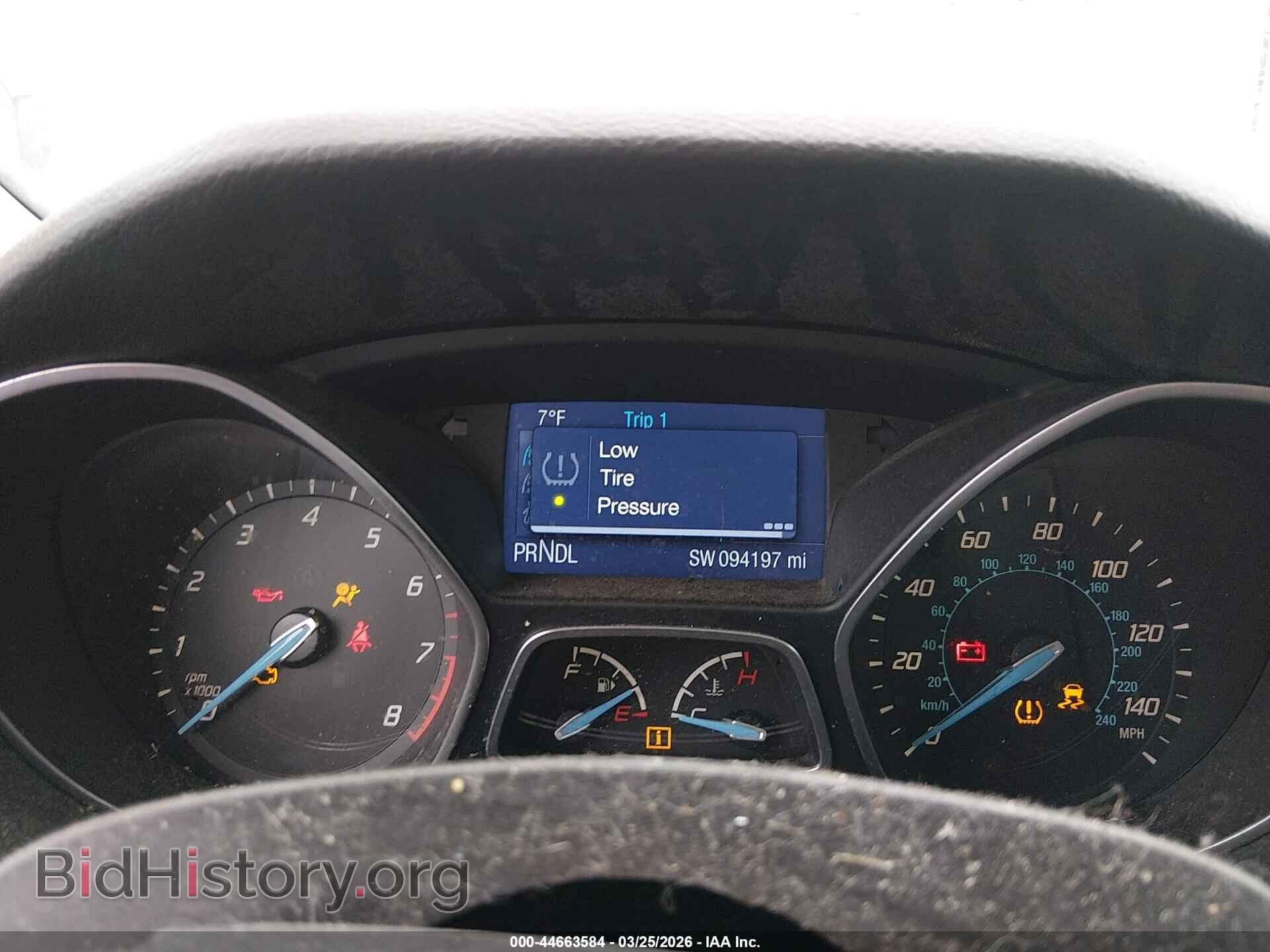 2014 FORD FOCUS - VIN: 1FADP3F26EL252953 - Фото 7