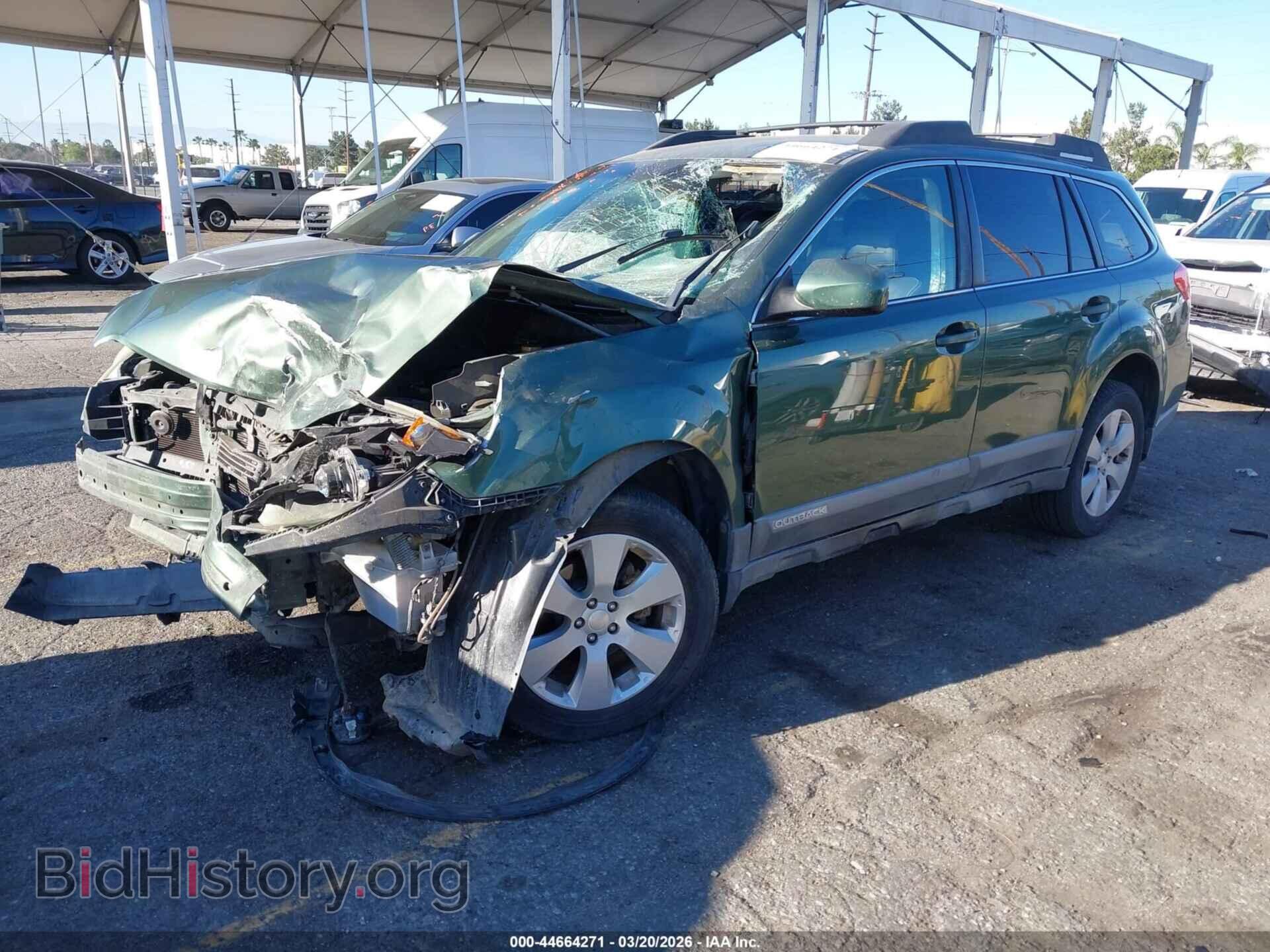 2010 SUBARU OUTBACK - VIN: 4S4BRBCC7A3343643 - Фото 2