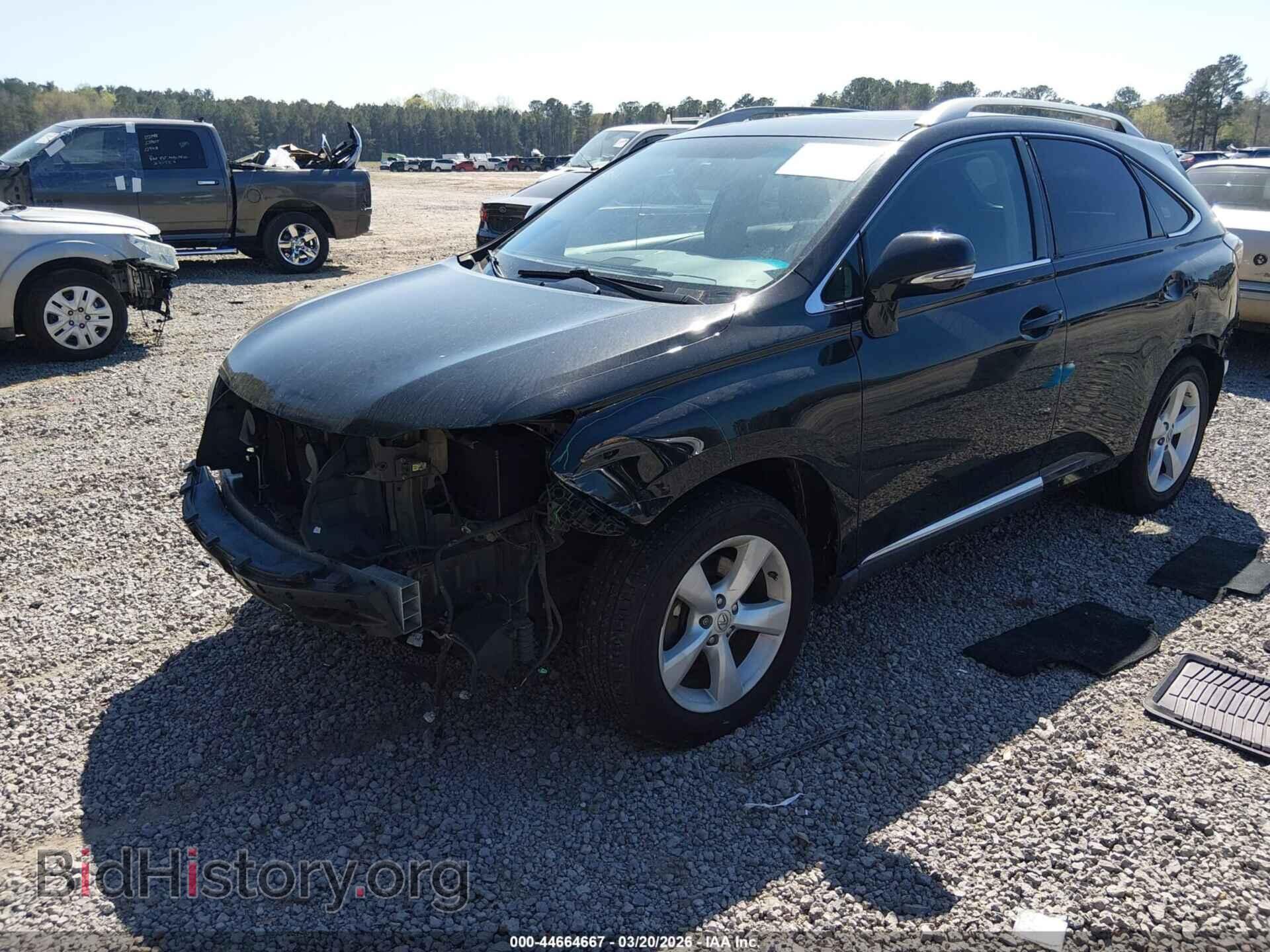 2011 LEXUS RX 350 - VIN: 2T2BK1BA4BC104137 - Фото 2