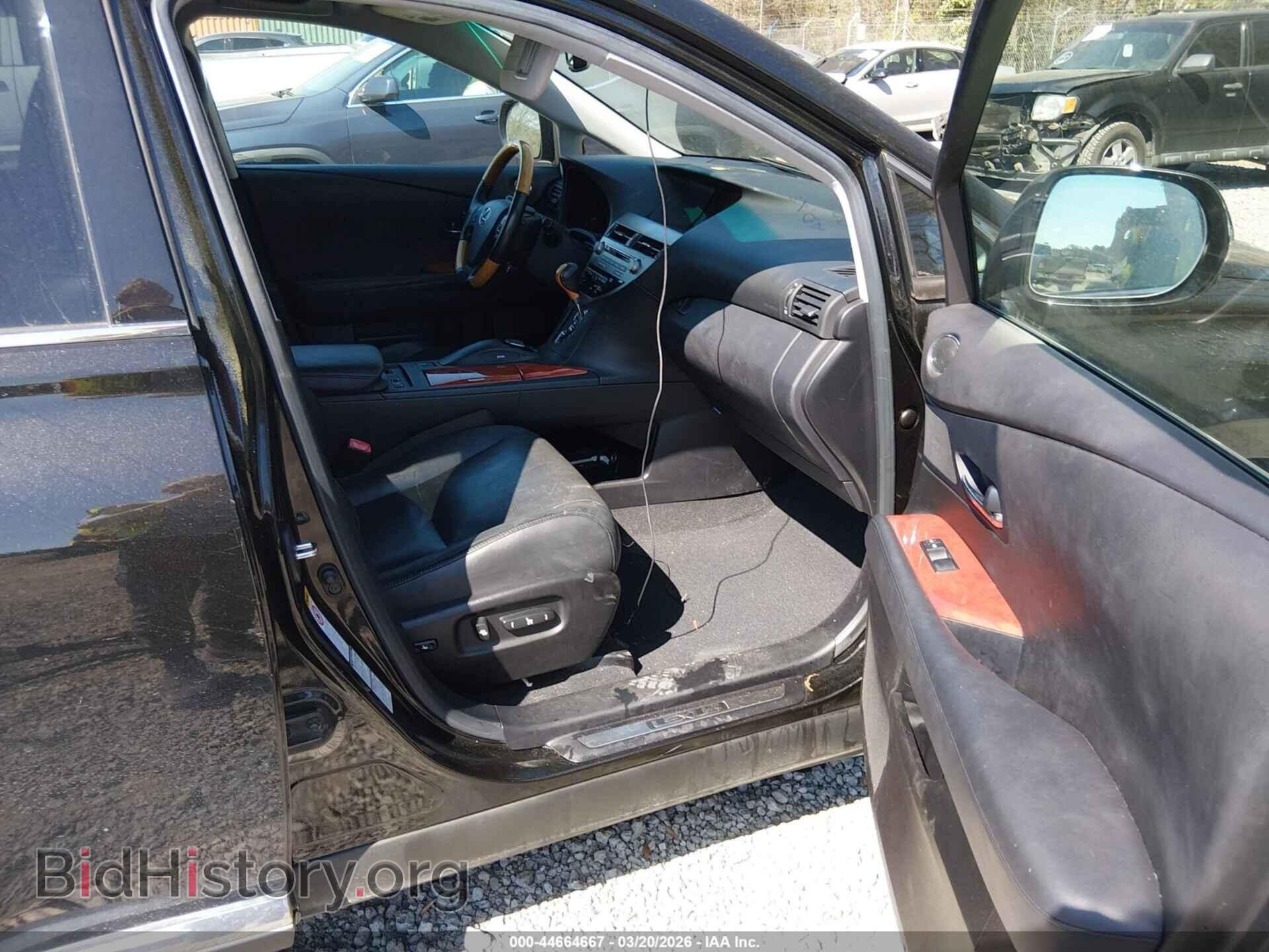 2011 LEXUS RX 350 - VIN: 2T2BK1BA4BC104137 - Фото 5