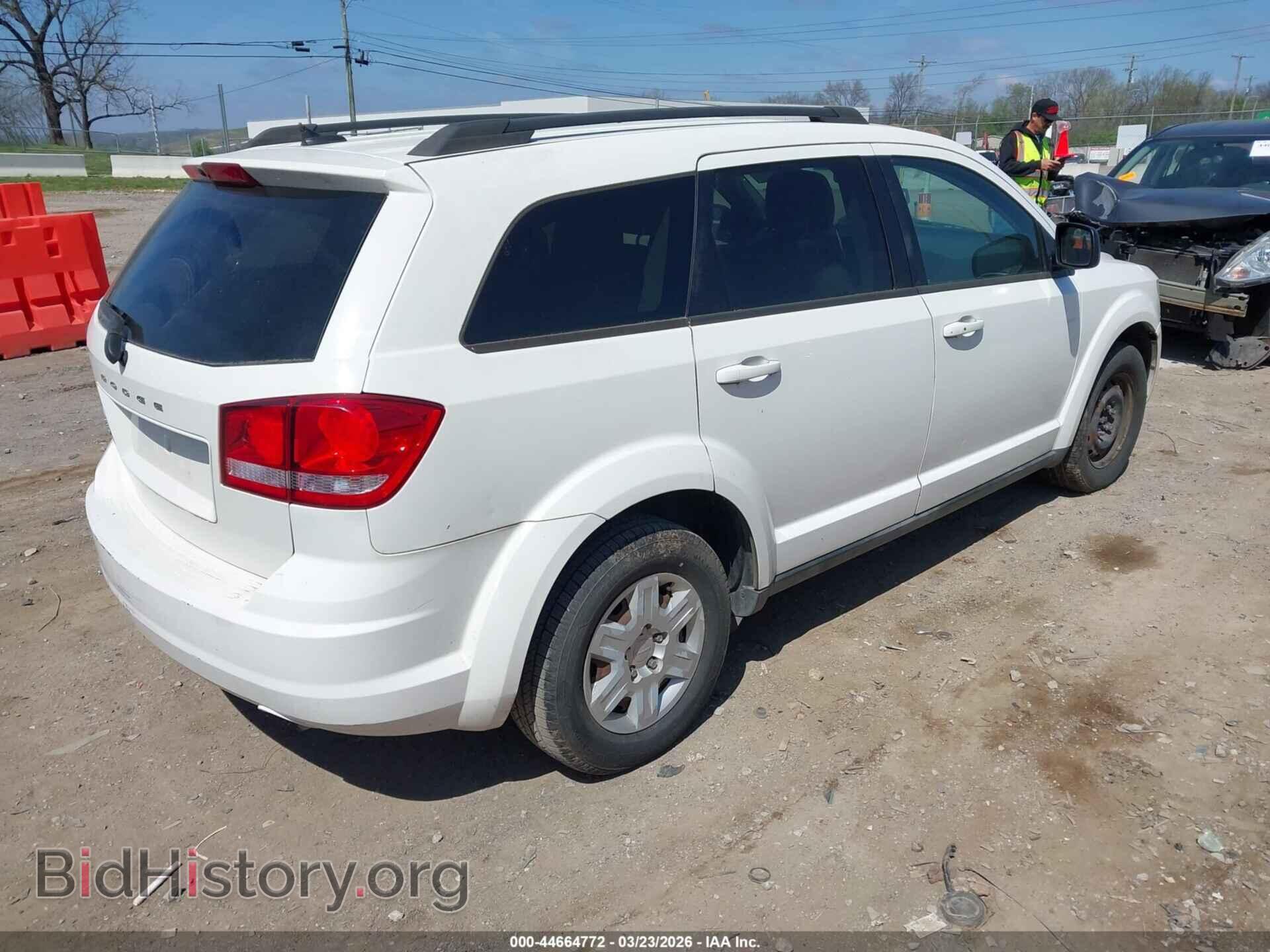 2012 DODGE JOURNEY - VIN: 3C4PDCAB7CT362421 - Фото 4
