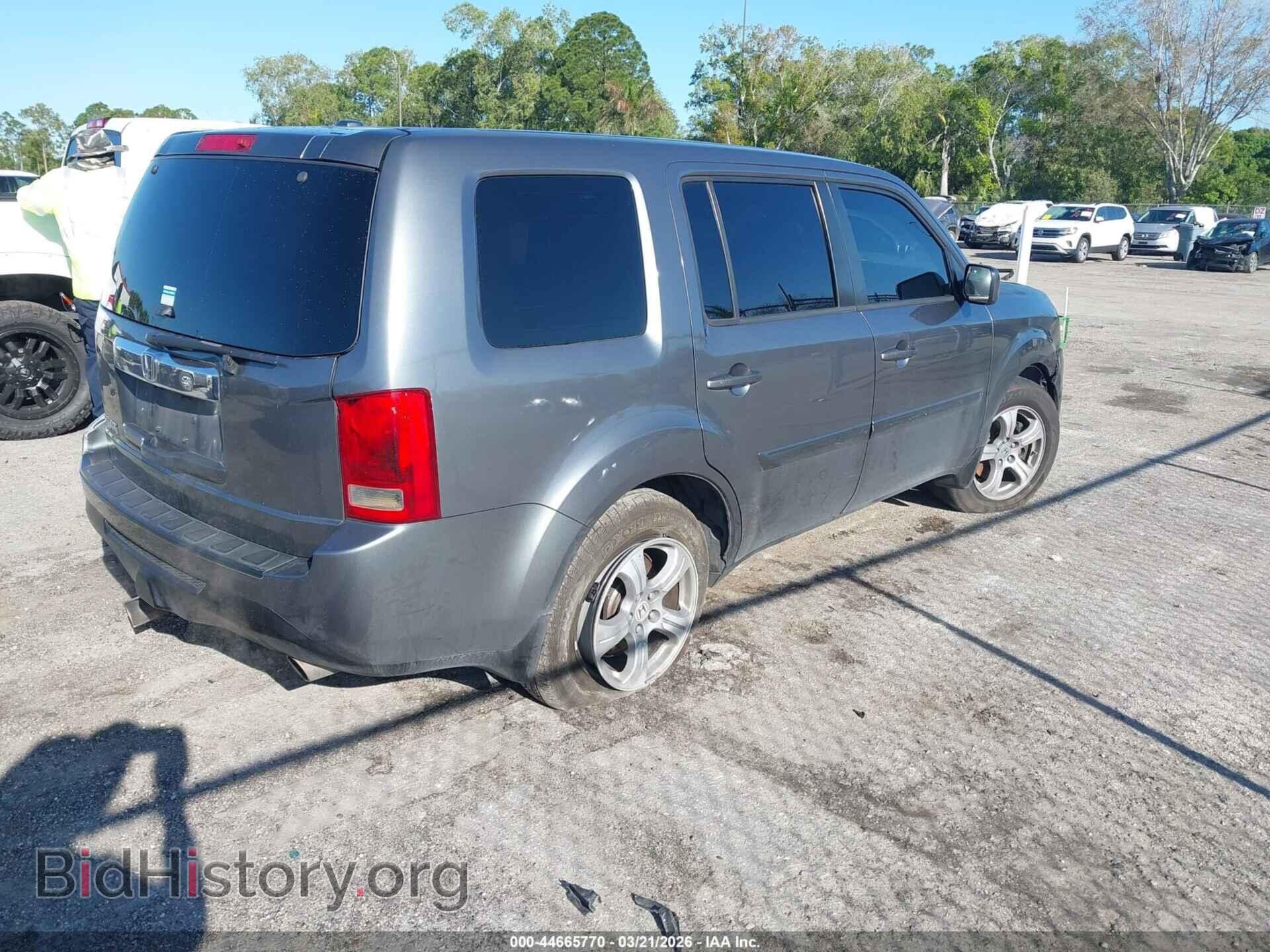 2012 HONDA PILOT - VIN: 5FNYF3H76CB006850 - Фото 4