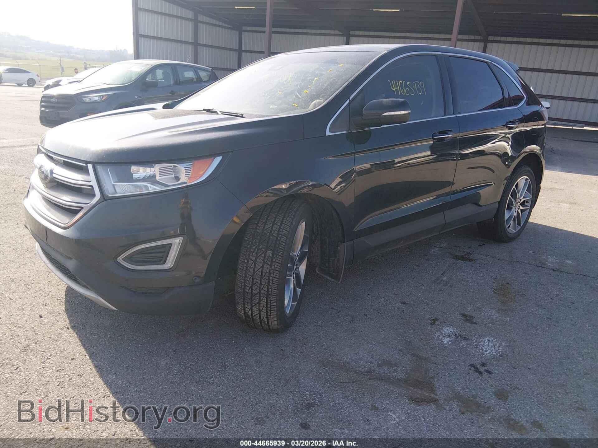 2015 FORD EDGE - VIN: 2FMPK4K89FBB73196 - Фото 2