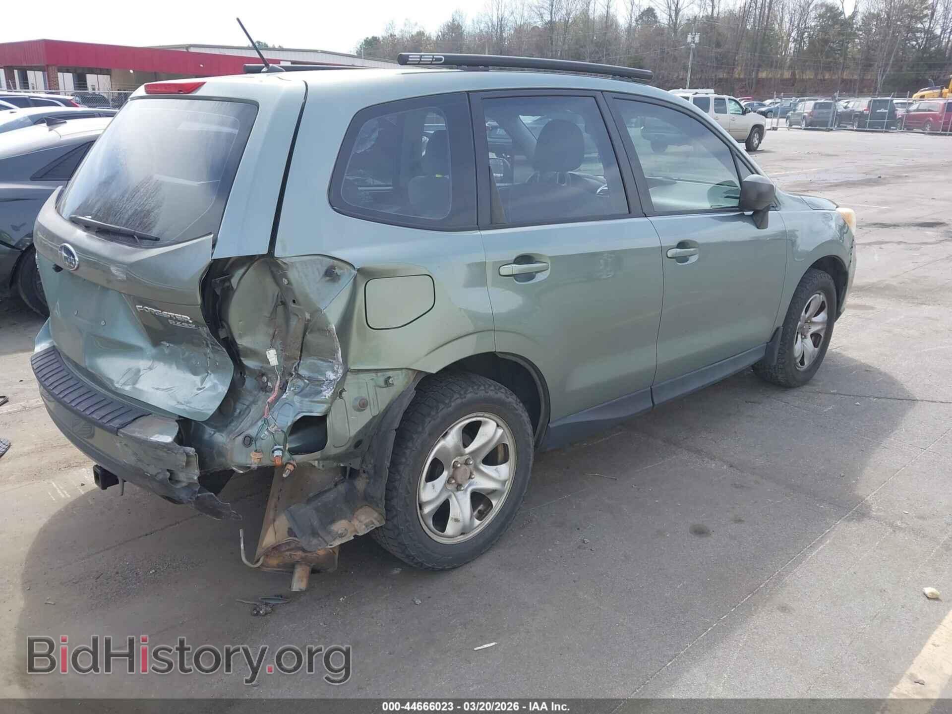 2014 SUBARU FORESTER - VIN: JF2SJAAC6EH443431 - Фото 4