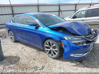 2015 Chrysler 200 C, blue — VIN 1C3CCCEG9FN551006, IAAI