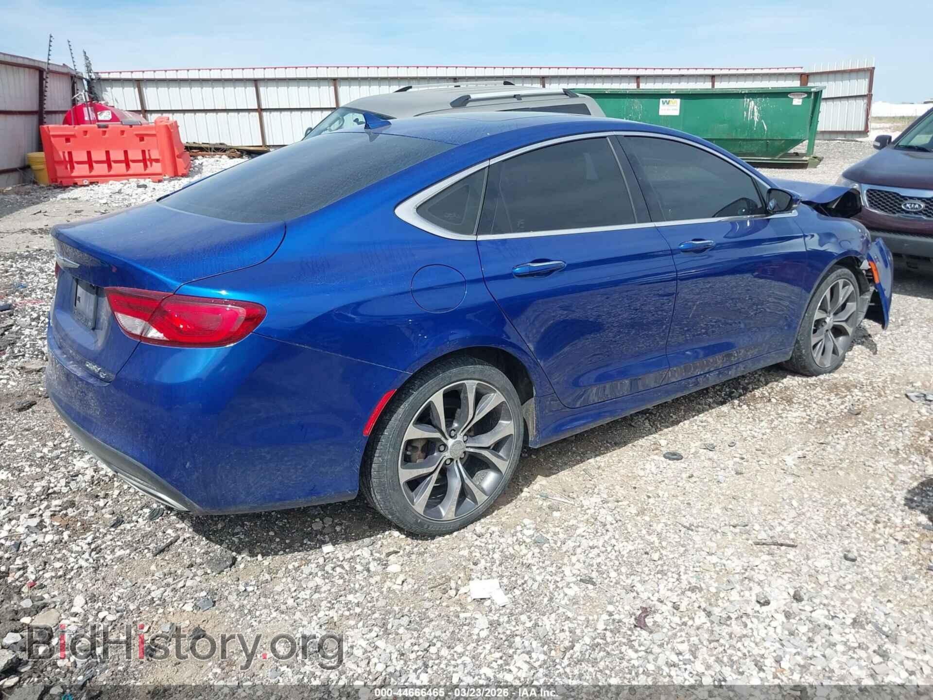 2015 CHRYSLER 200 - VIN: 1C3CCCEG9FN551006 - Фото 4