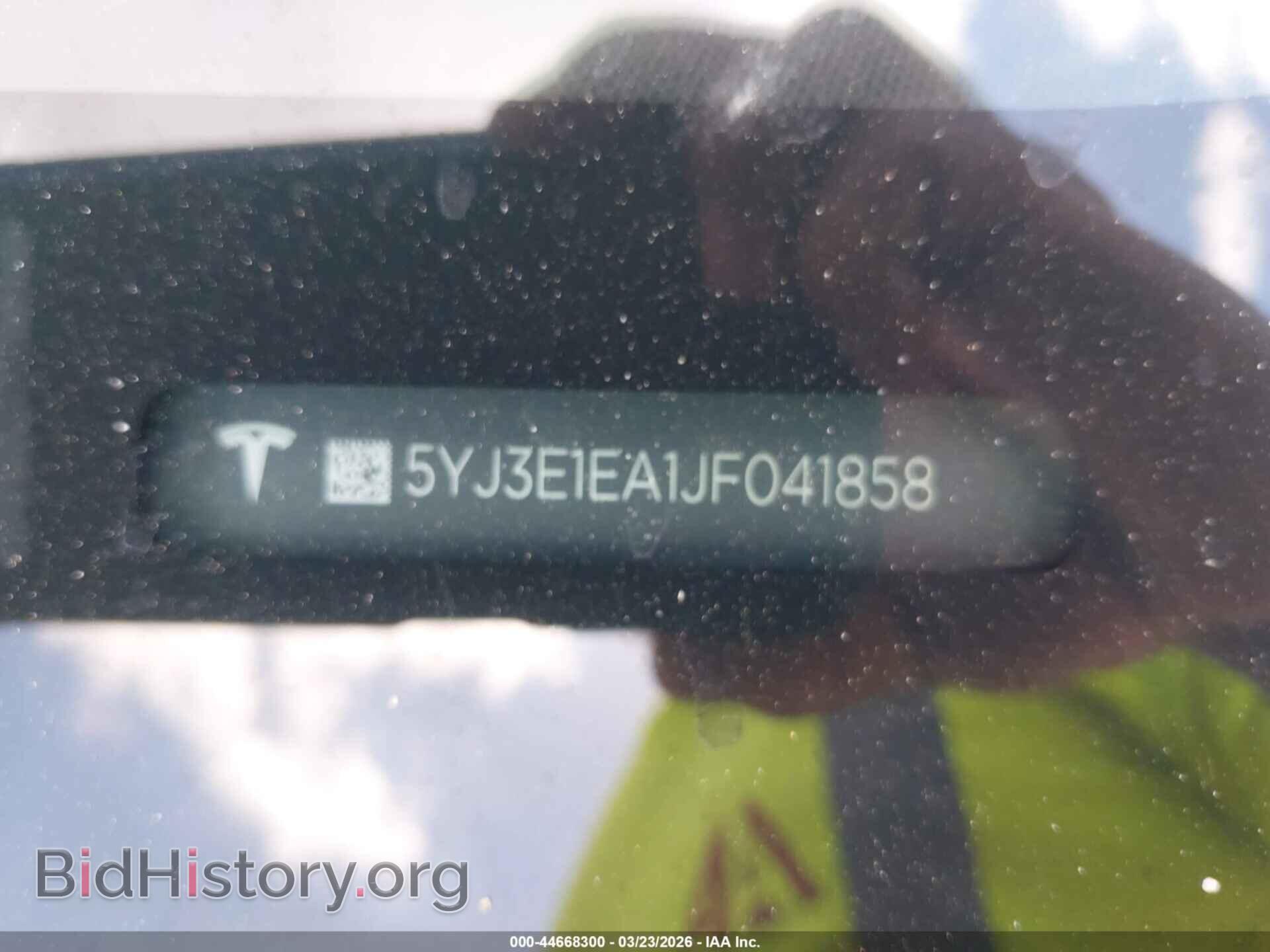 2018 TESLA MODEL 3 - VIN: 5YJ3E1EA1JF041858 - Photo 9