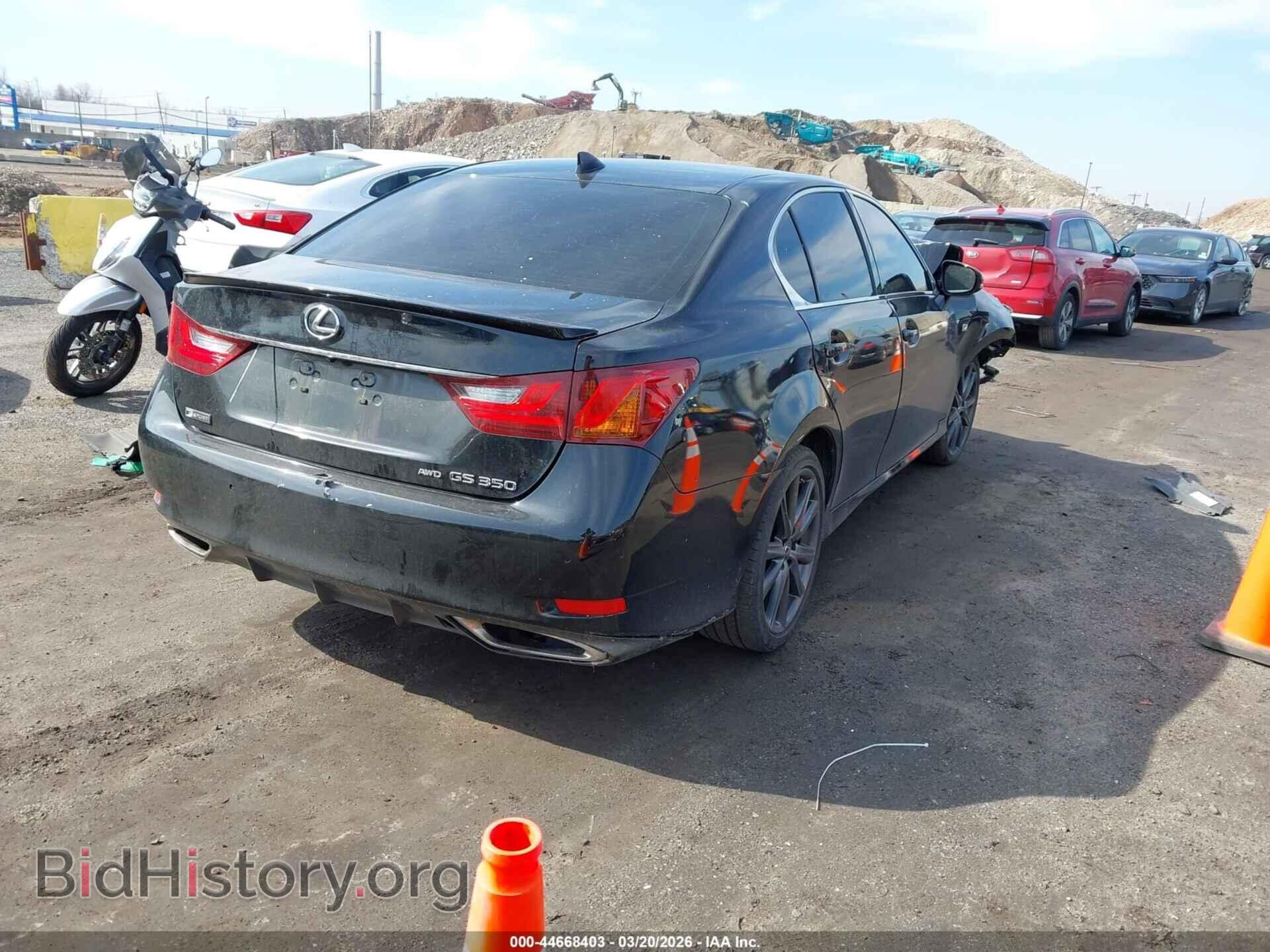 2015 LEXUS GS 350 - VIN: JTHCE1BL8FA009106 - Photo 4