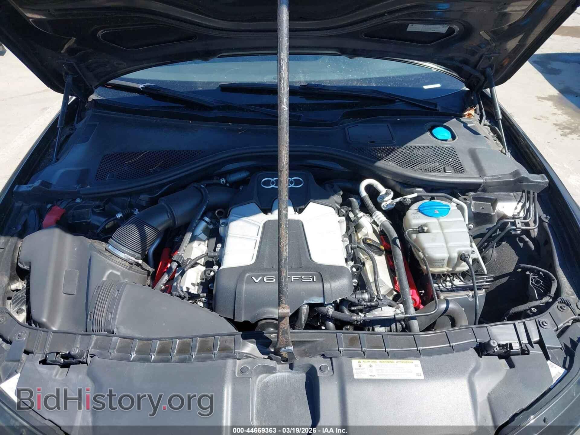2012 AUDI A6 - VIN: WAUBGAFC1CN004445 - Фото 6