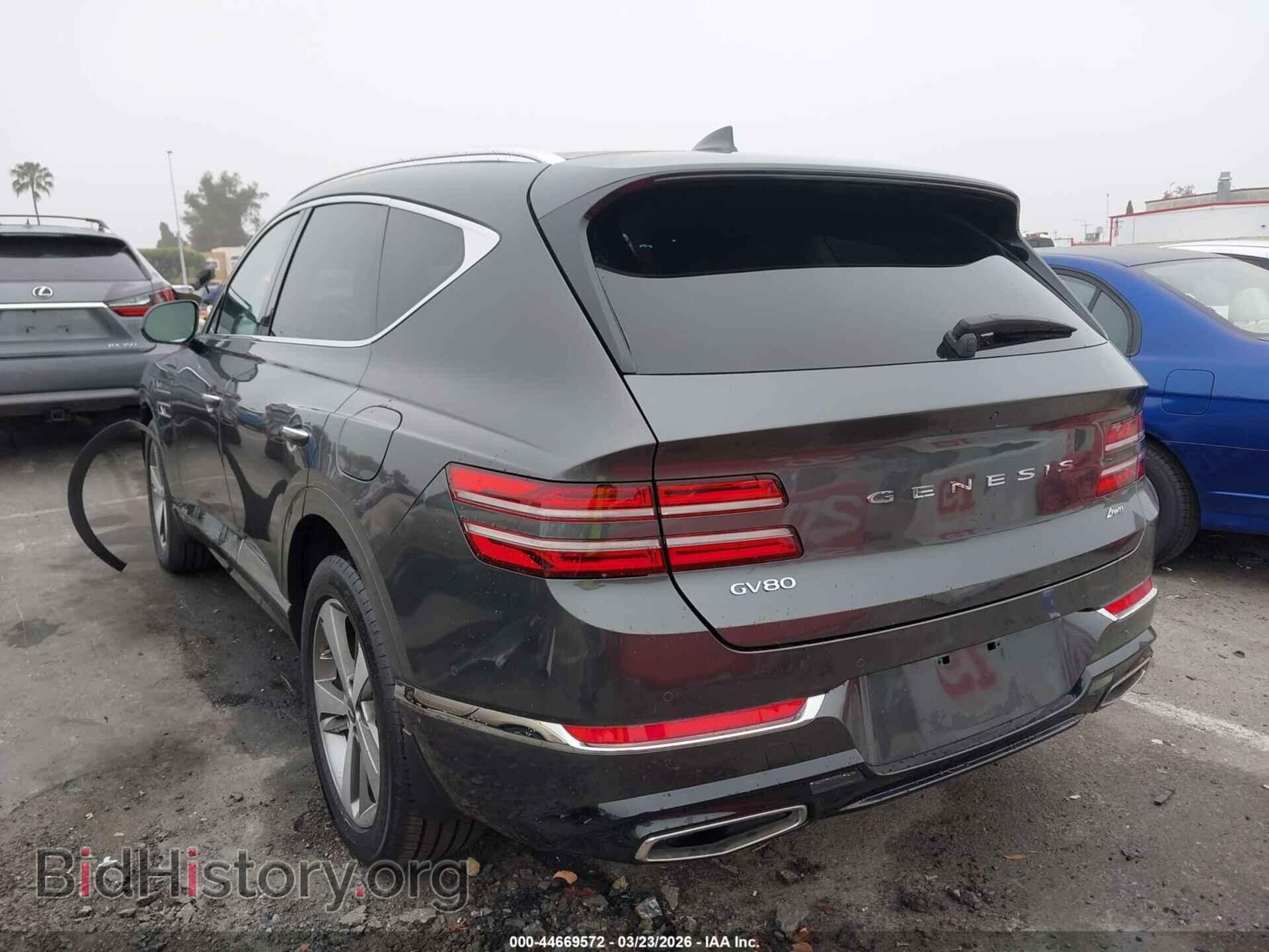 2023 GENESIS GV80 - VIN: KMUHBDSB3PU116859 - Фото 3