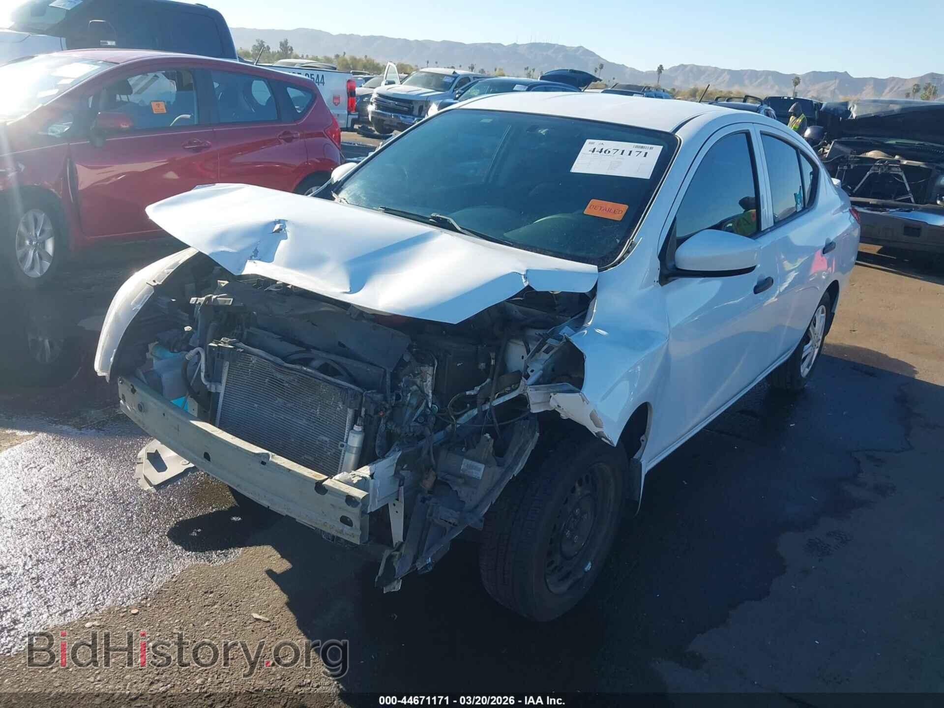 2019 NISSAN VERSA - VIN: 3N1CN7AP3KL873558 - Фото 2
