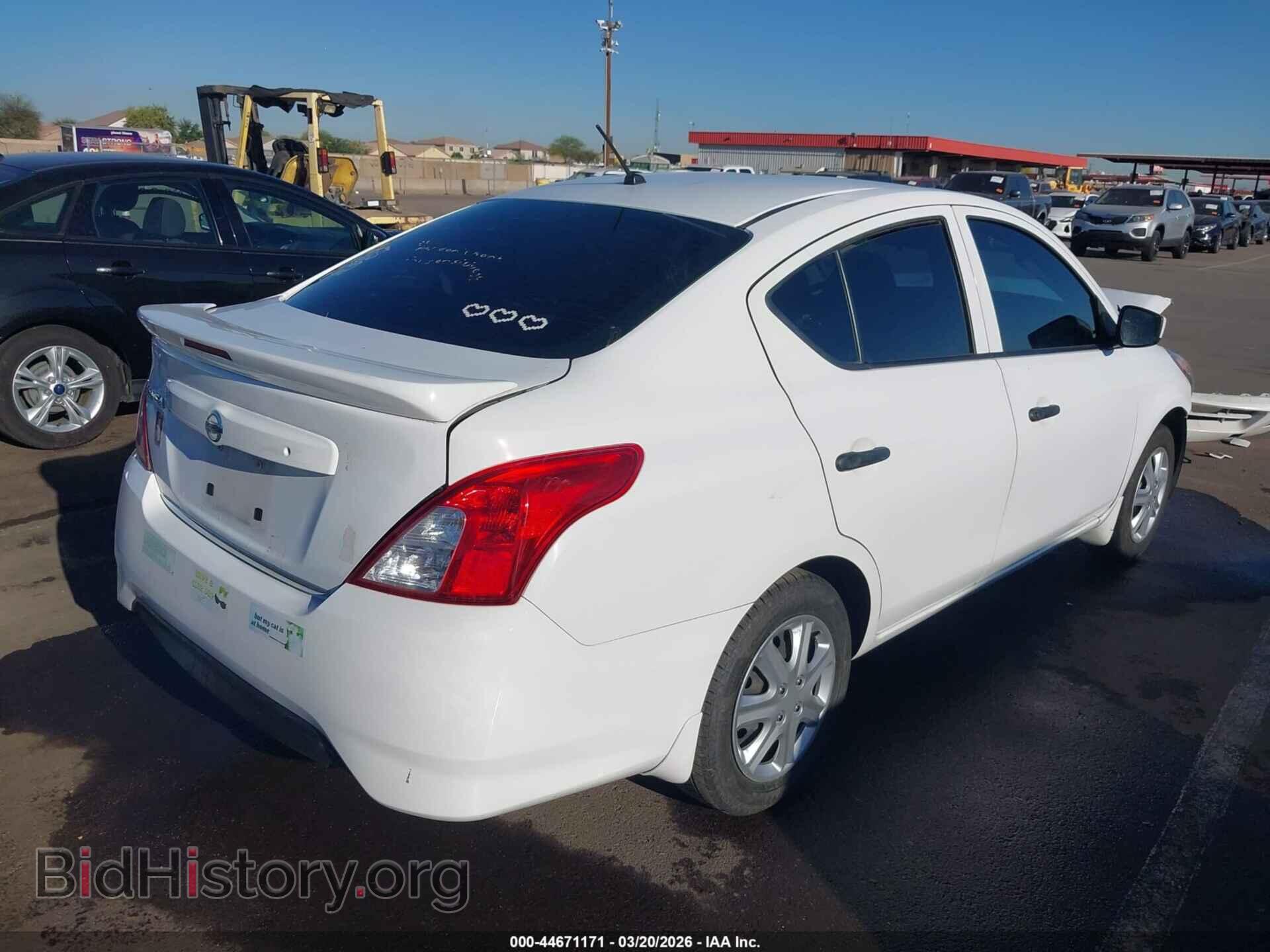 2019 NISSAN VERSA - VIN: 3N1CN7AP3KL873558 - Фото 4