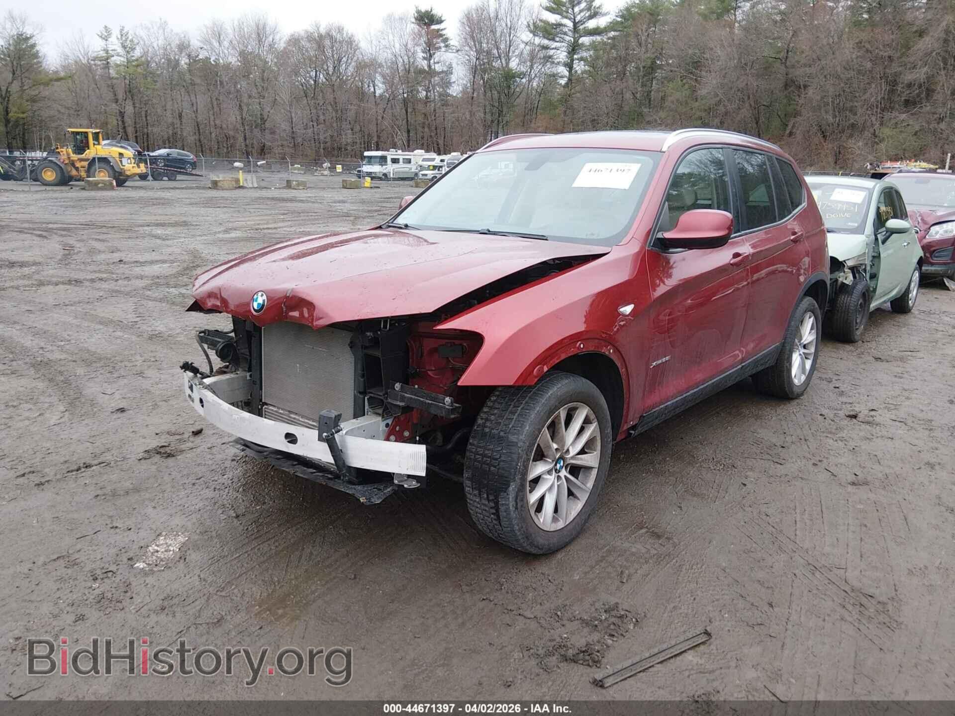 2014 BMW X3 - VIN: 5UXWX9C55E0D29366 - Фото 2