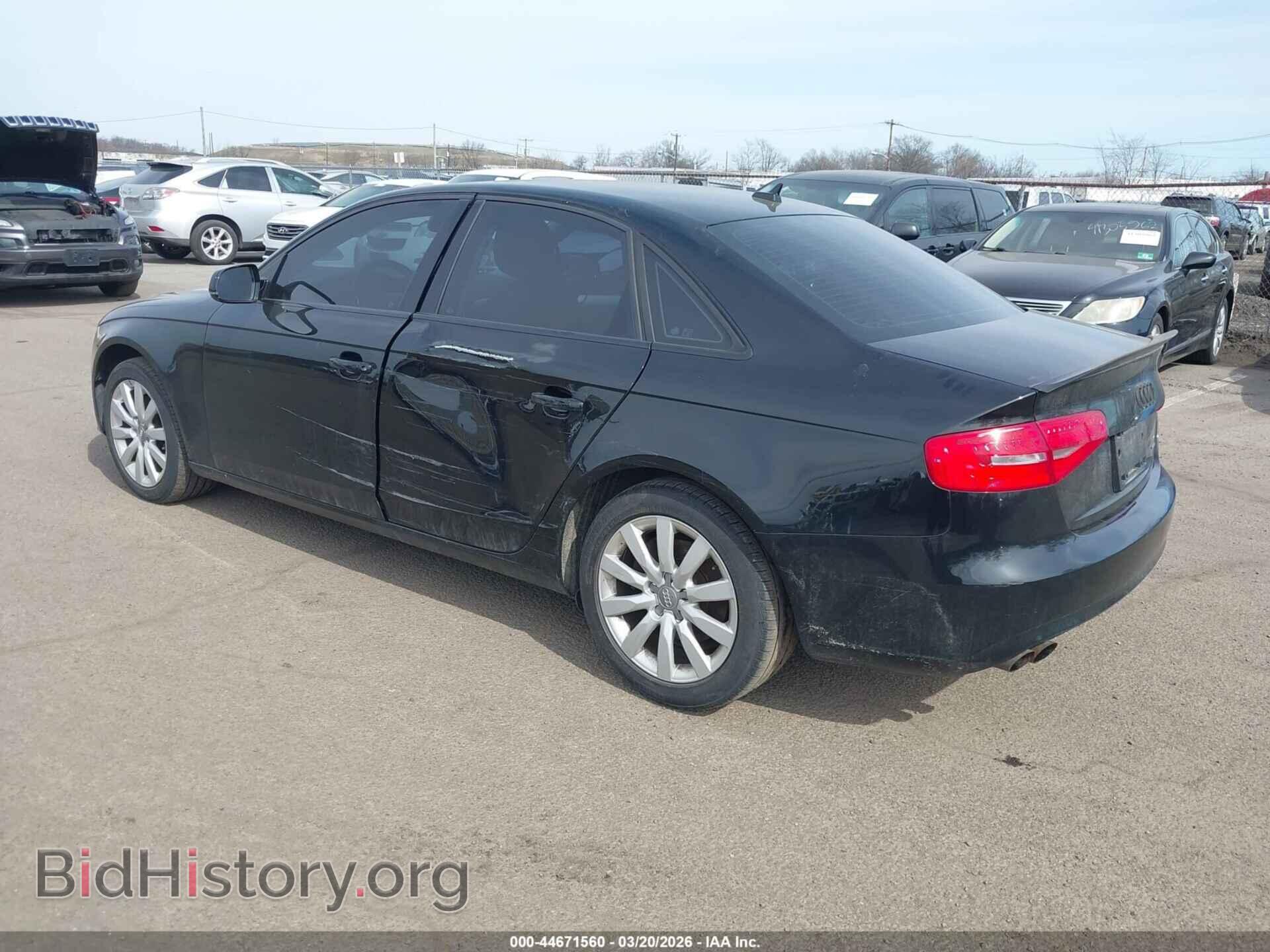 2013 AUDI A4 - VIN: WAUBFAFL2DN032209 - Фото 3