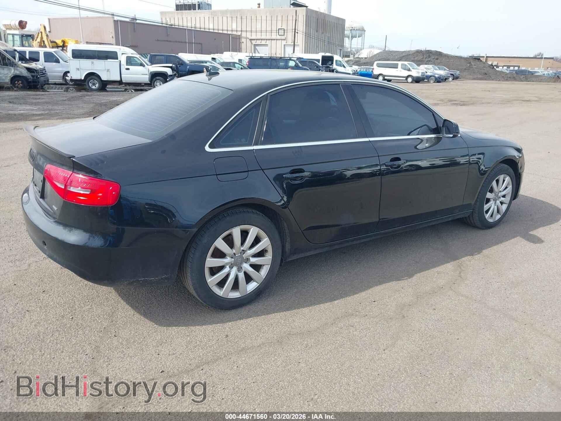 2013 AUDI A4 - VIN: WAUBFAFL2DN032209 - Фото 4