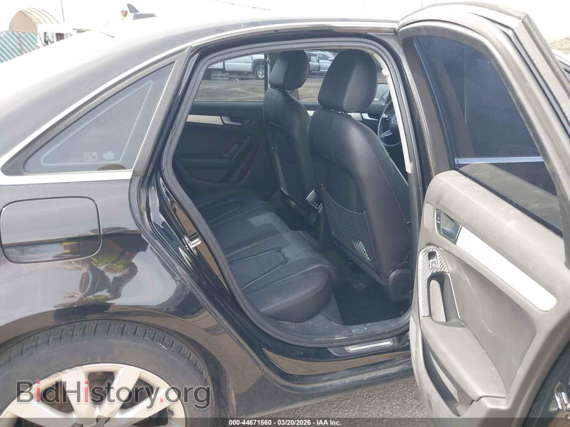 2013 AUDI A4 - VIN: WAUBFAFL2DN032209 - Фото 8