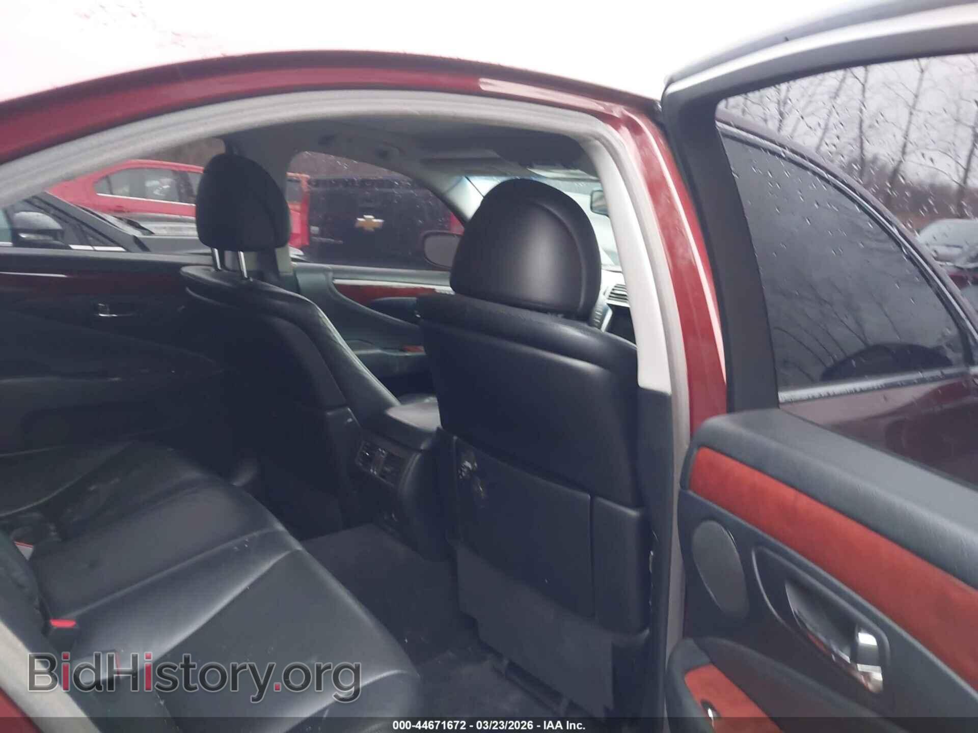 2008 LEXUS LS 460 - VIN: JTHBL46F885082964 - Фото 8