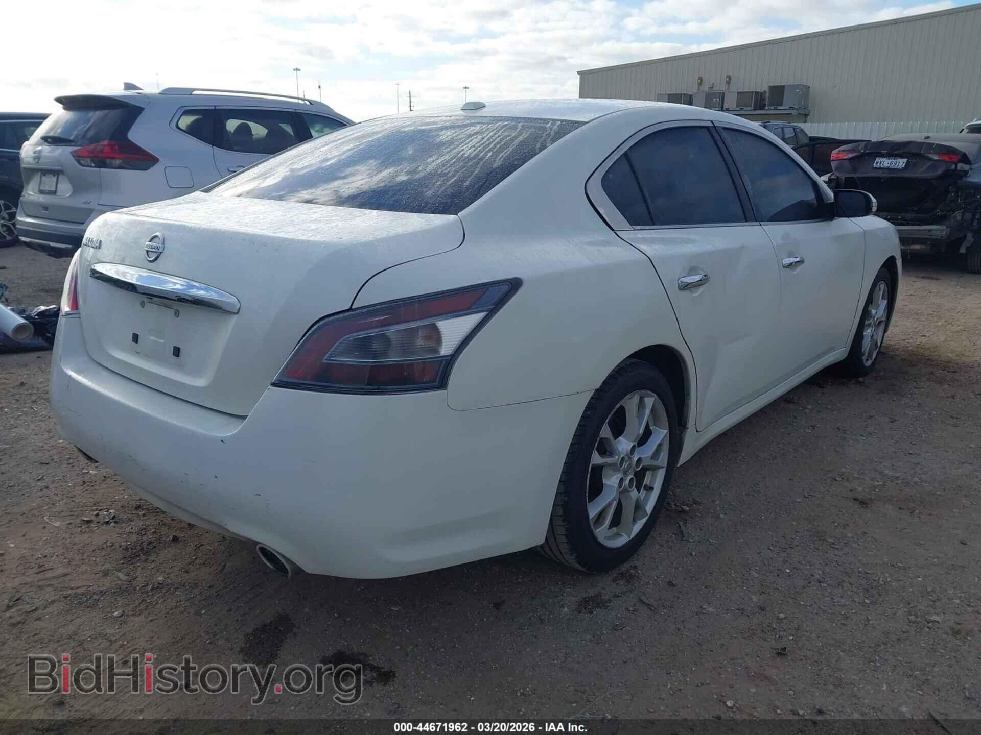 2014 NISSAN MAXIMA - VIN: 1N4AA5AP1EC442260 - Фото 4