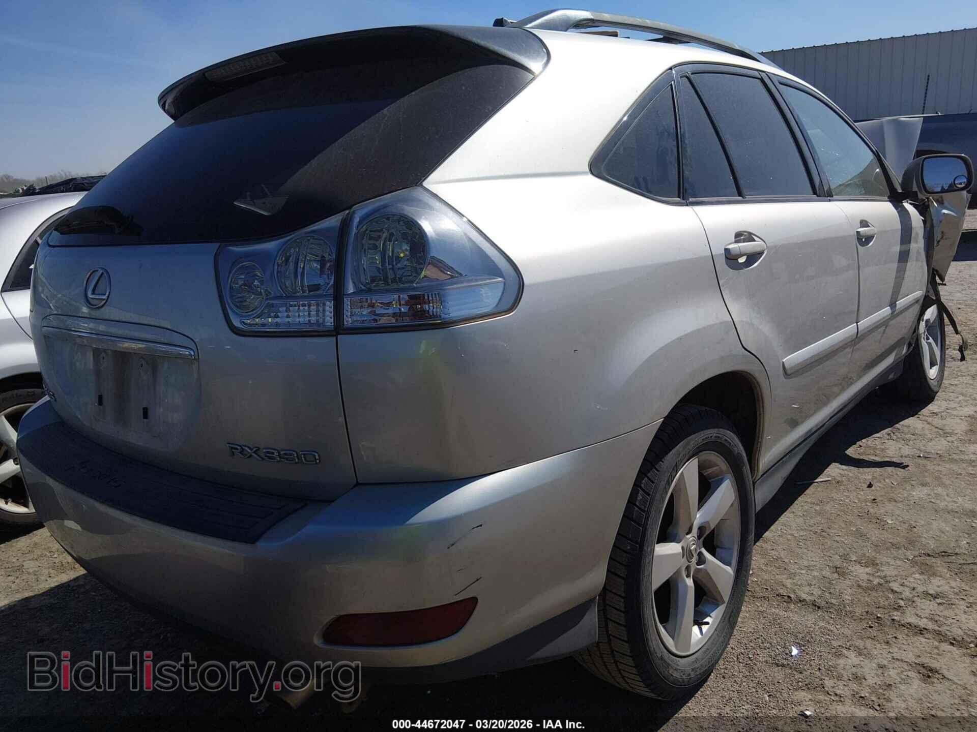 2005 LEXUS RX 330 - VIN: 2T2GA31UX5C041663 - Фото 4