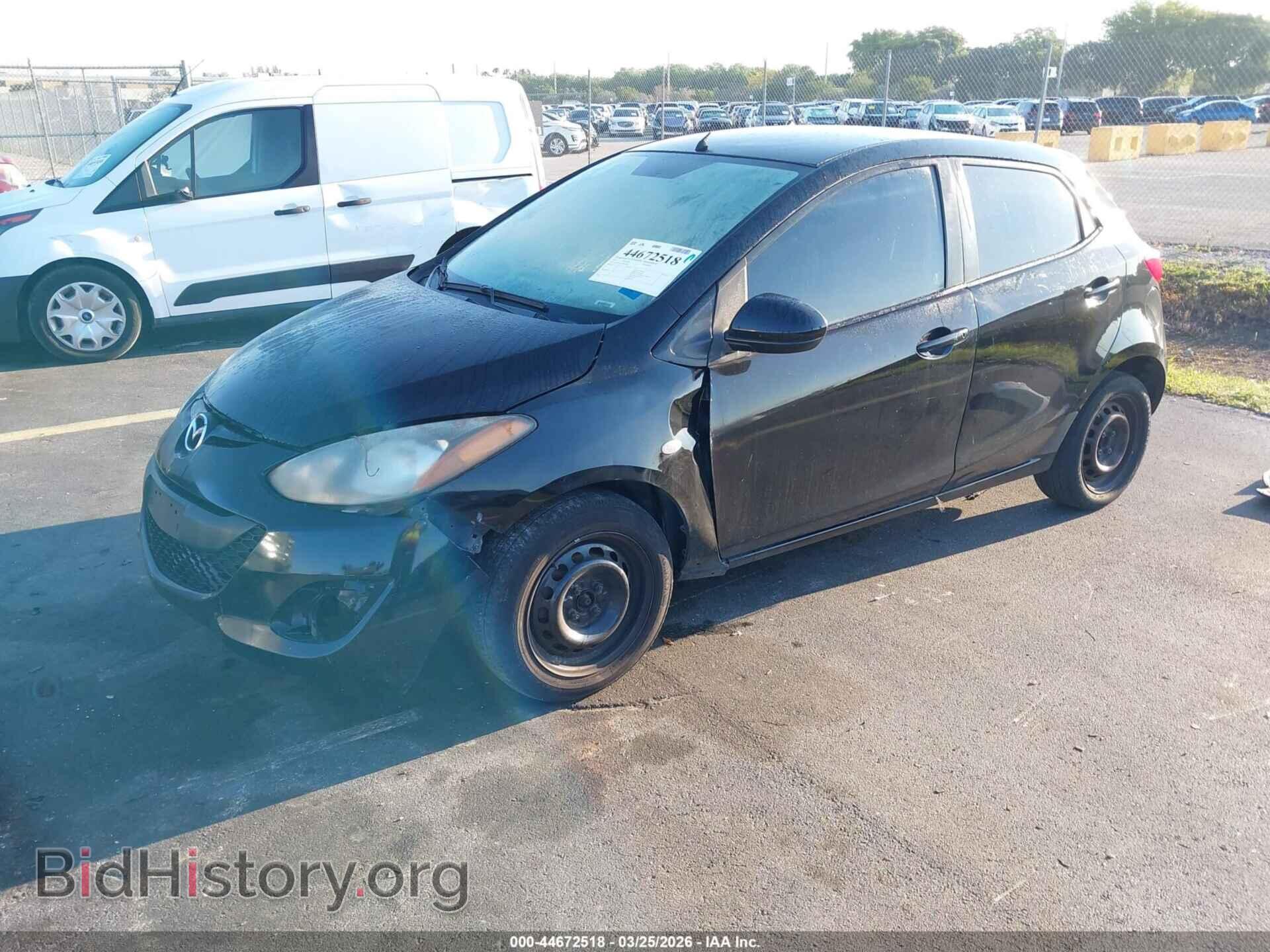 2013 MAZDA MAZDA2 - VIN: JM1DE1KY5D0169867 - Фото 2
