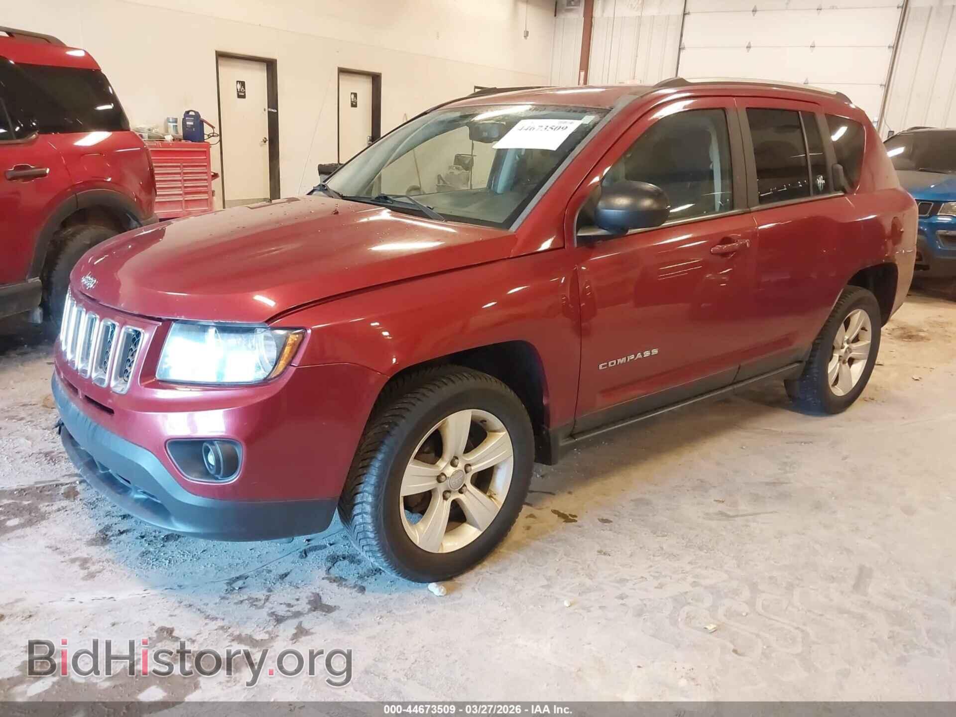 2016 JEEP COMPASS - VIN: 1C4NJDBB1GD617676 - Фото 2