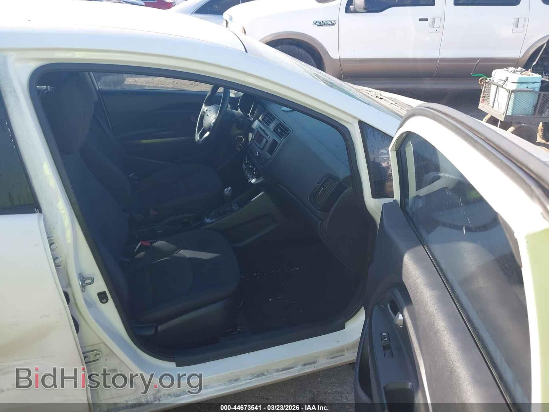 2013 KIA RIO - VIN: KNADM4A39D6199989 - Фото 5