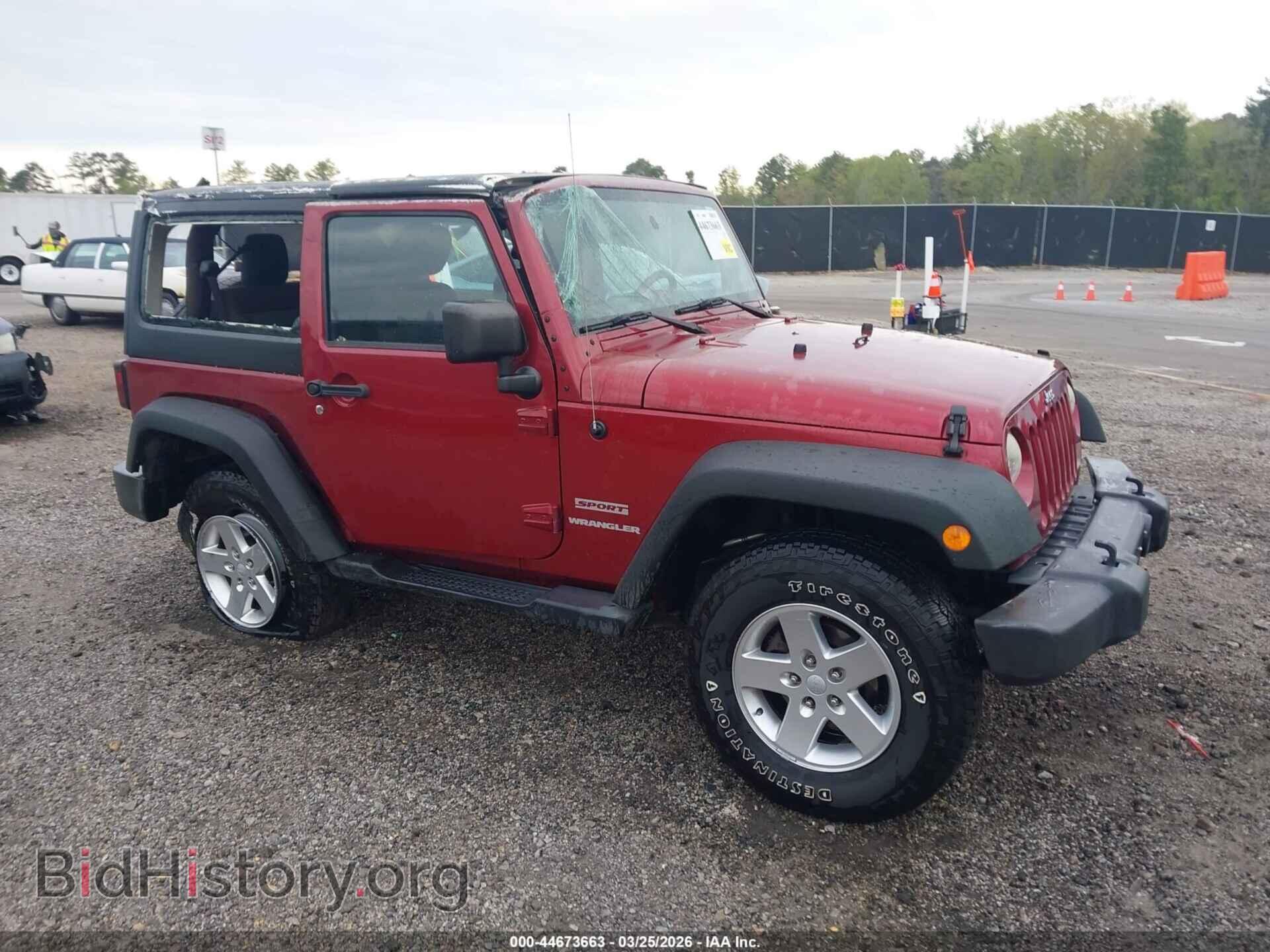 Фотография 1C4AJWAG3CL286400 - JEEP WRANGLER 2012